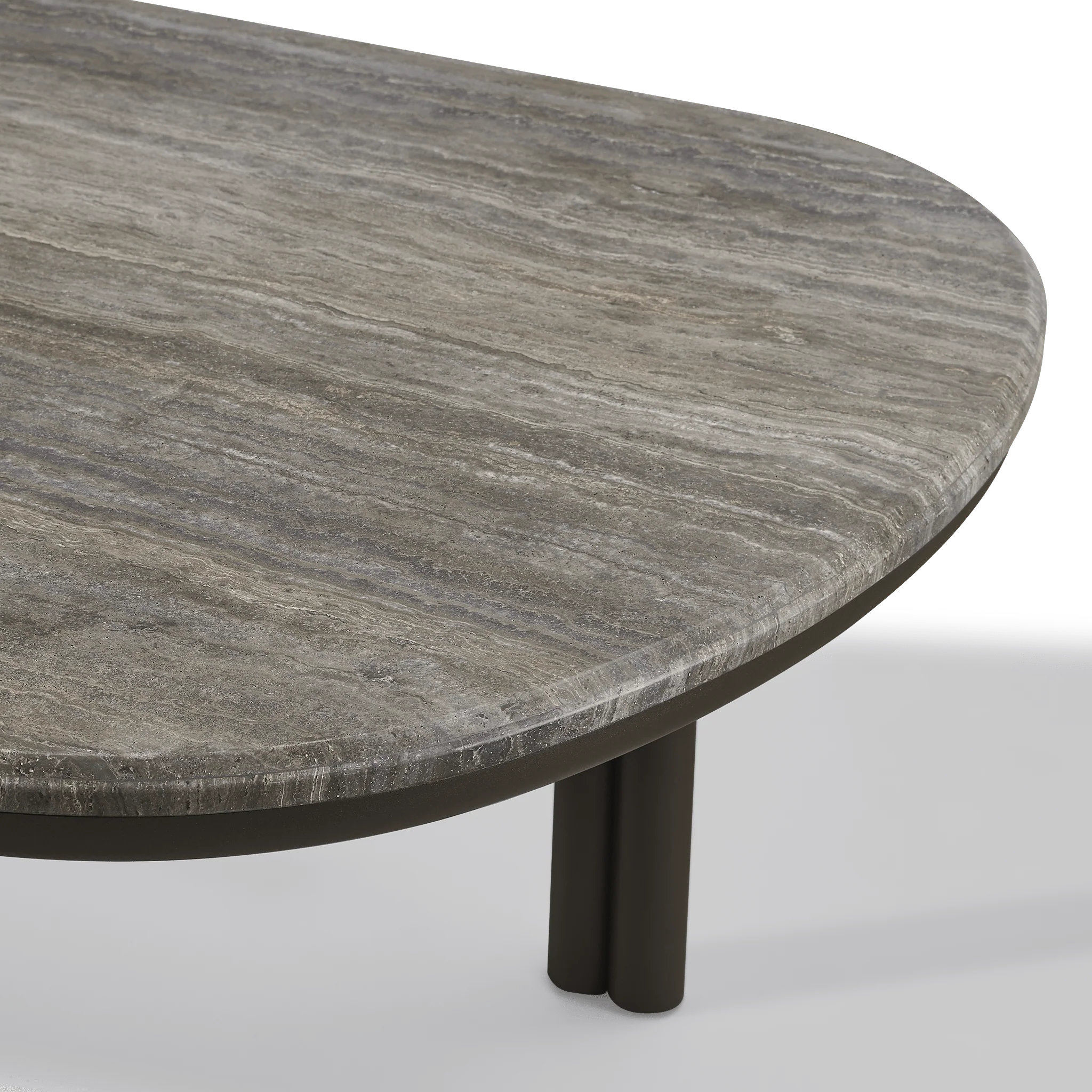 Cove Aluminum Pill Dining Table - Image 6