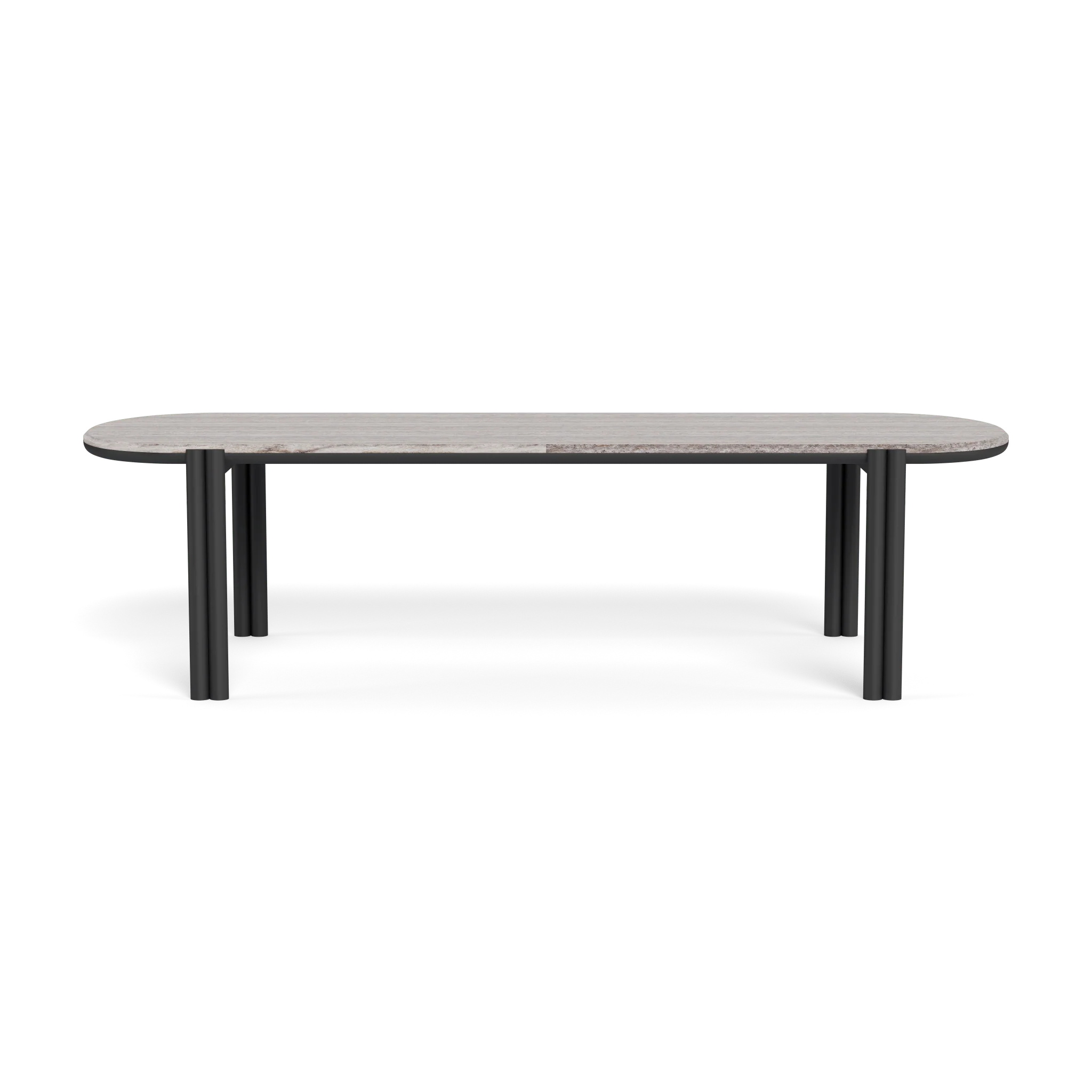 Cove Aluminum Pill Dining Table - Image 7