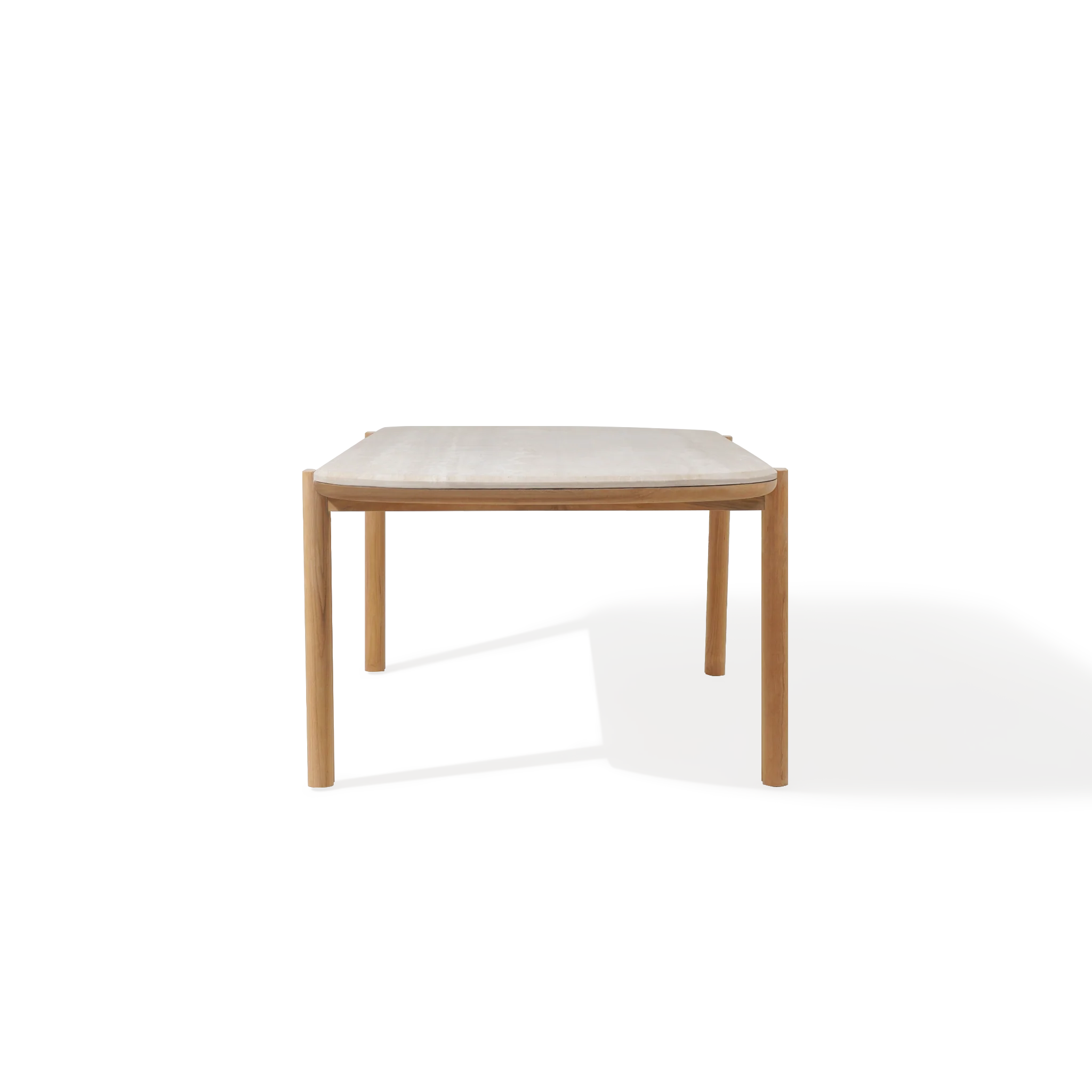 Cove Teak Pill Dining Table - Image 4