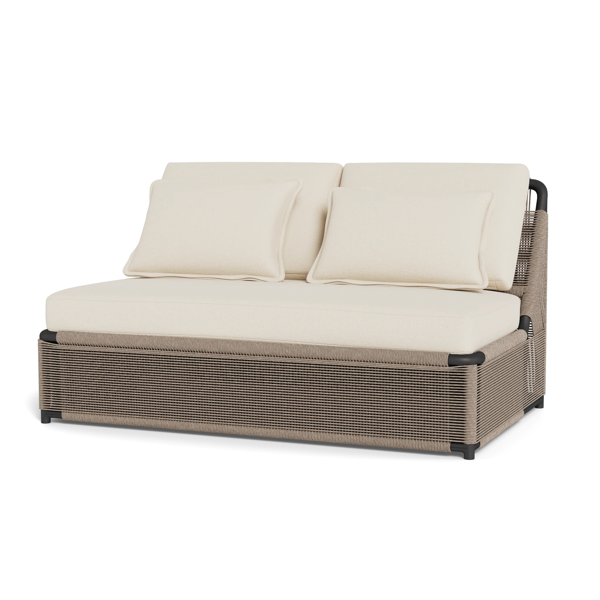 FORMENTERA 2 SEAT ARMLESS SOFA - Image 2
