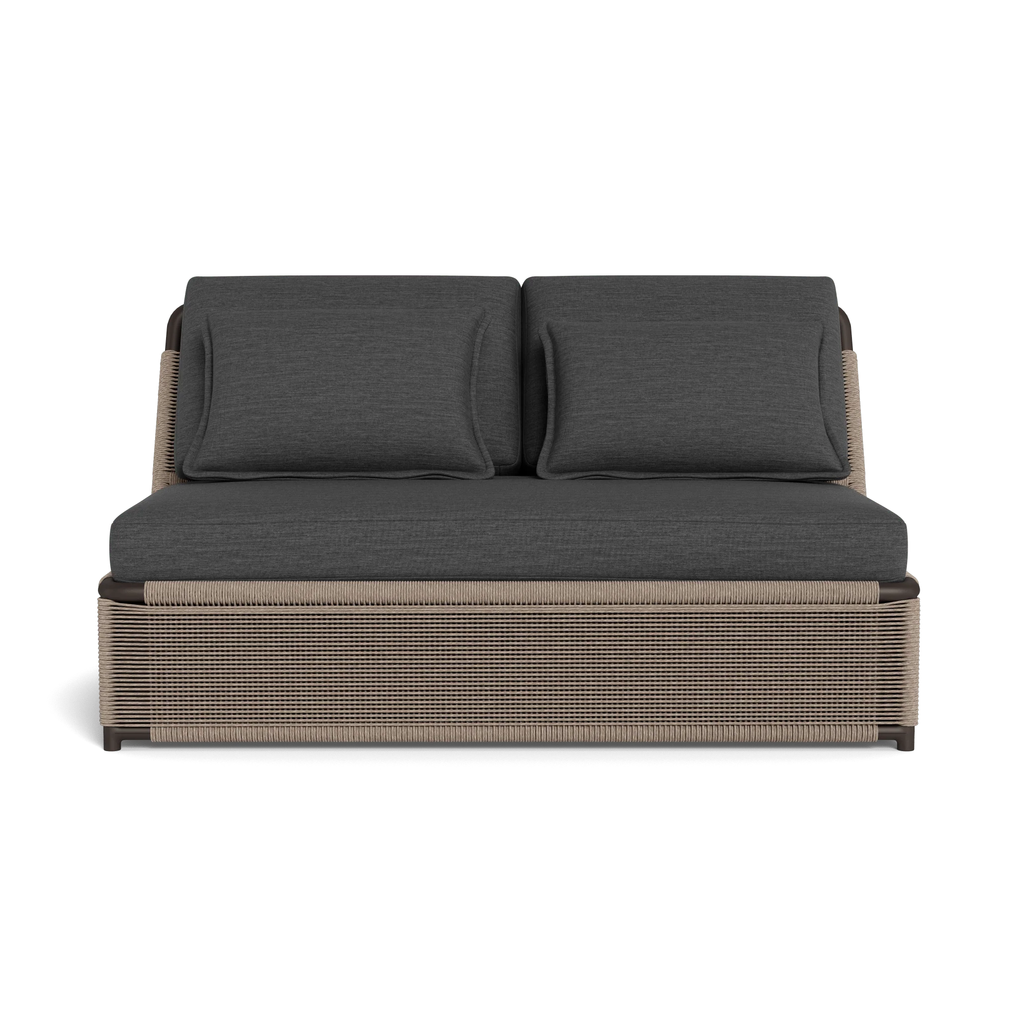 FORMENTERA 2 SEAT ARMLESS SOFA - Image 3