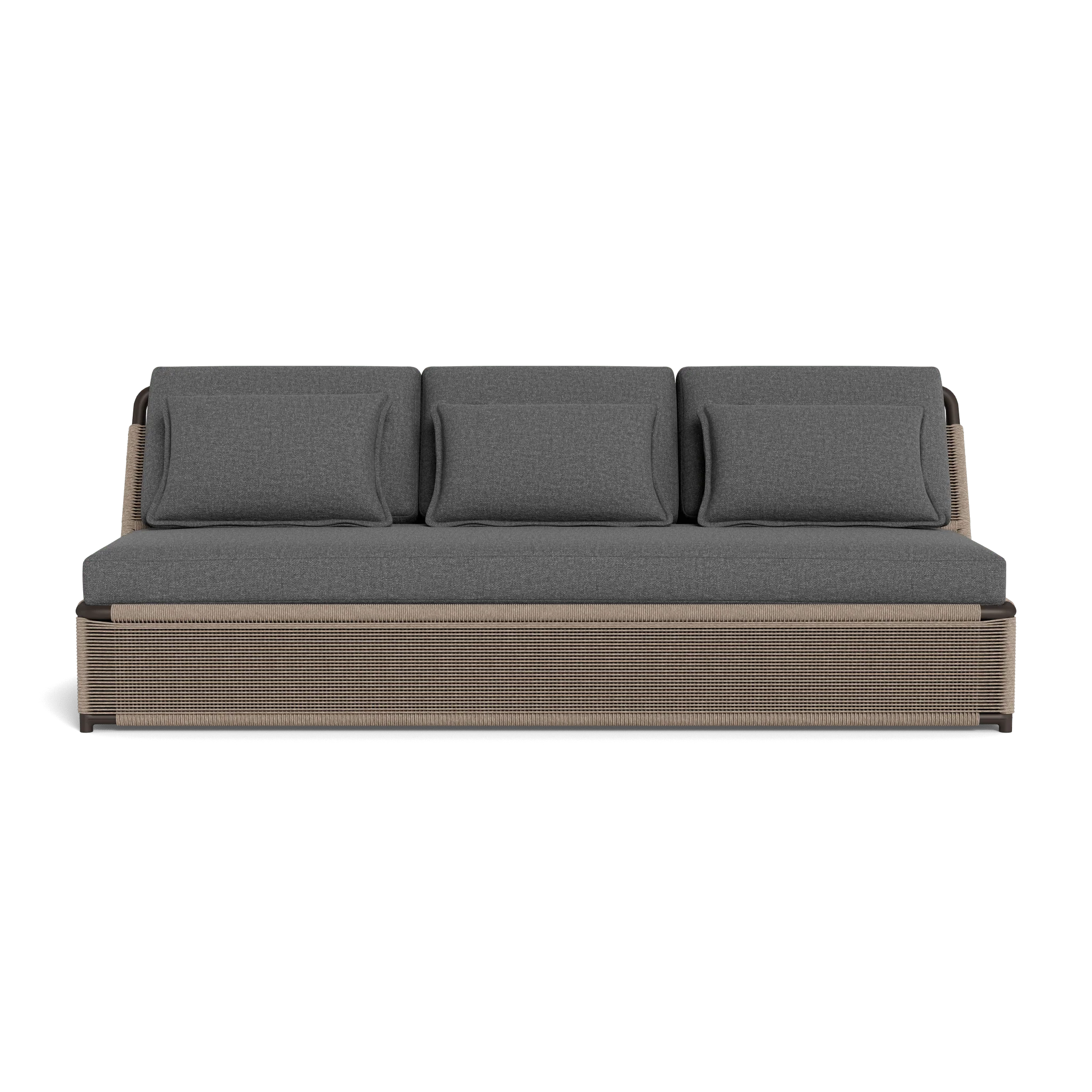 FORMENTERA 3 SEAT ARMLESS SOFA - Image 10