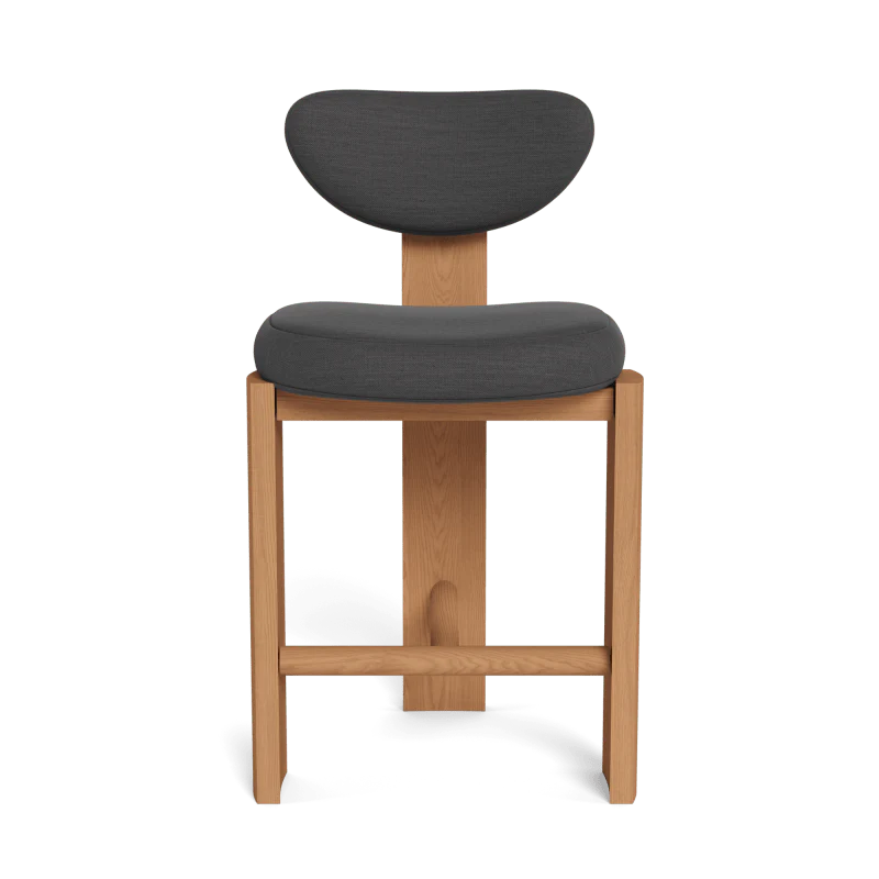 Lennon Upholstered Armless Counter Stool - Image 4