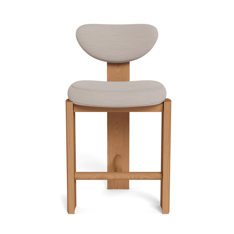 Lennon Upholstered Armless Counter Stool - Image 6