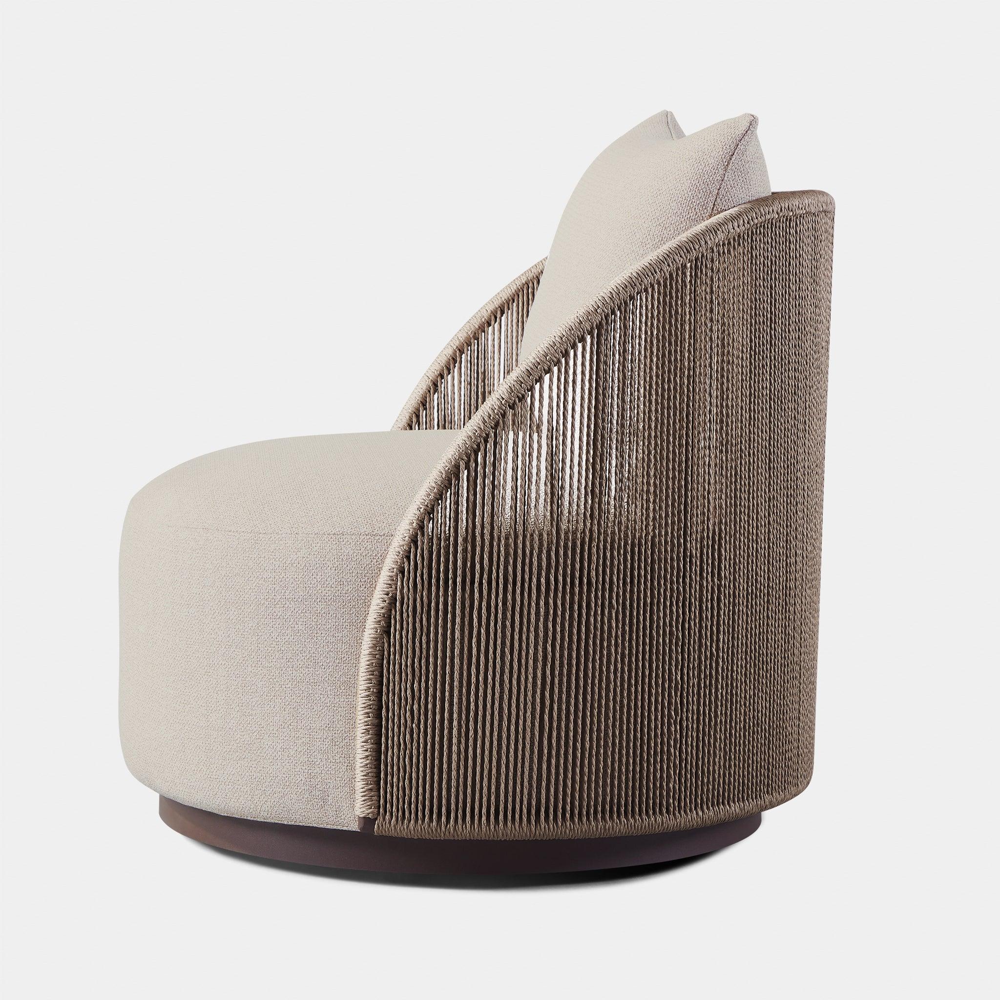 Milan Swivel Lounge Chair - Image 4