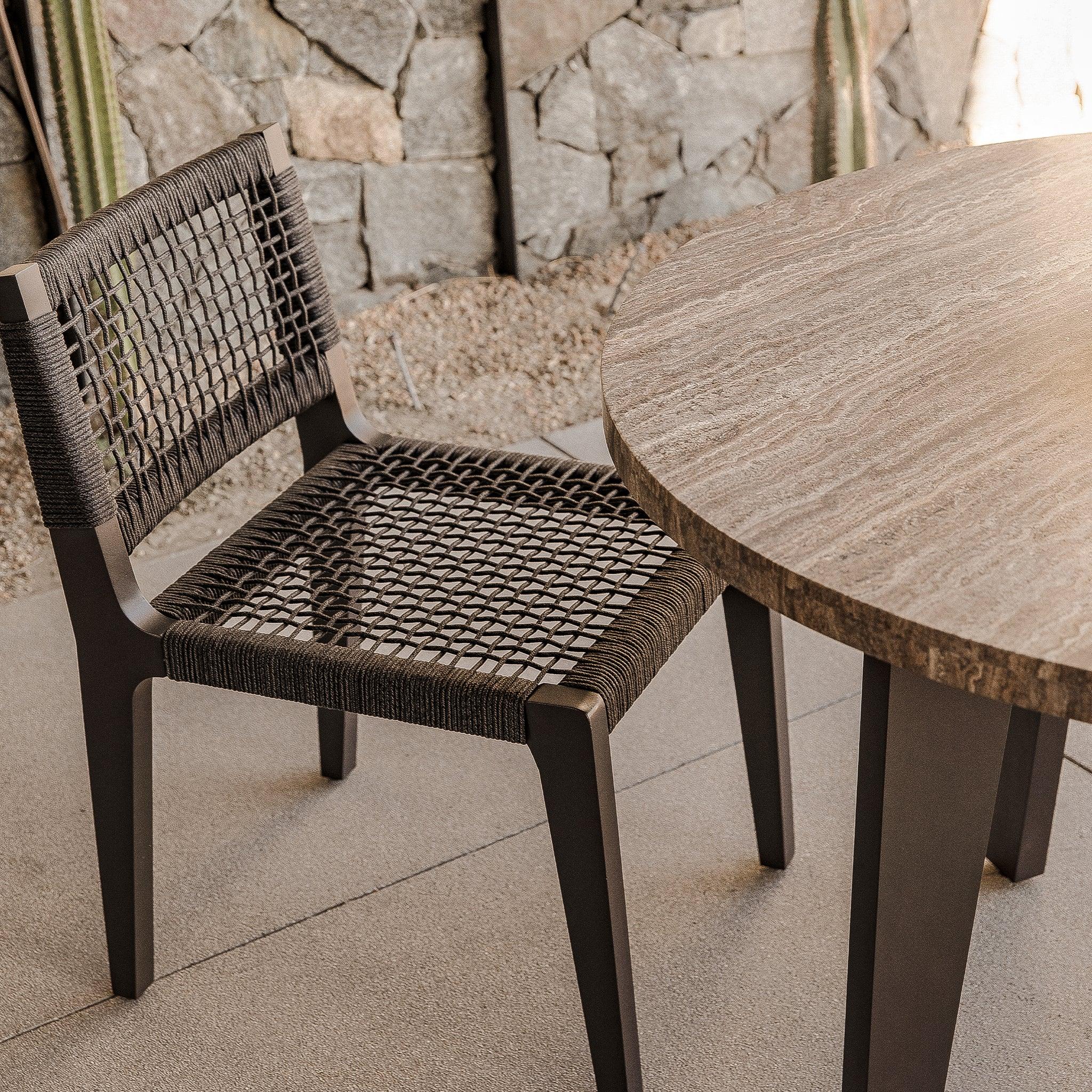 MLB Aluminum Round Dining Table - Image 7