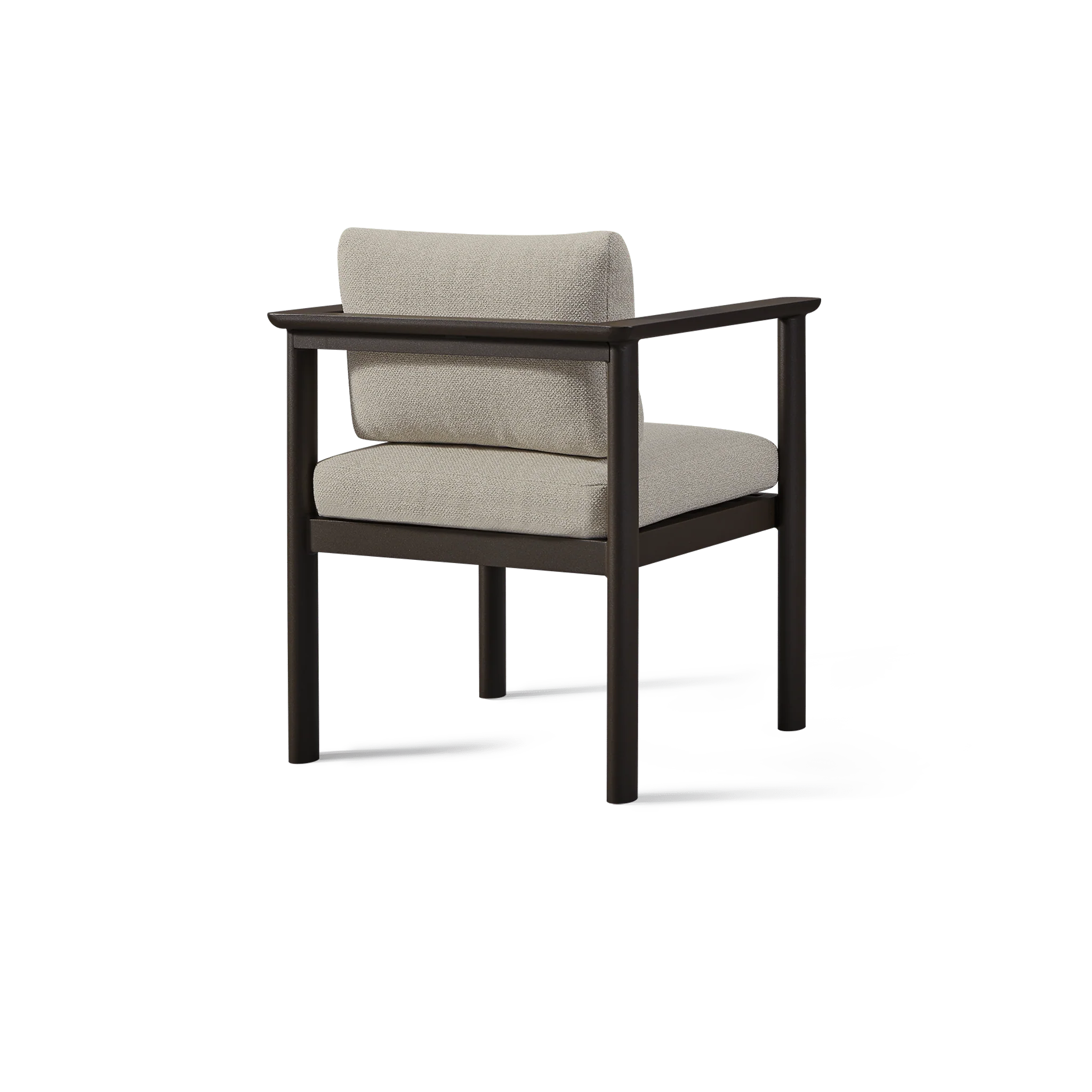 Newport Aluminium Dining Chair - Image 4