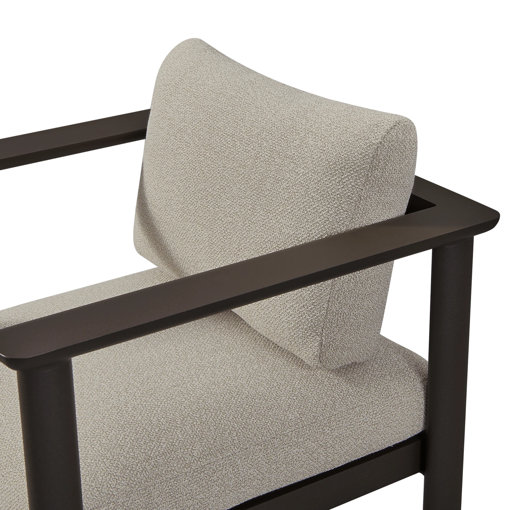 Newport Aluminium Dining Chair - Image 5