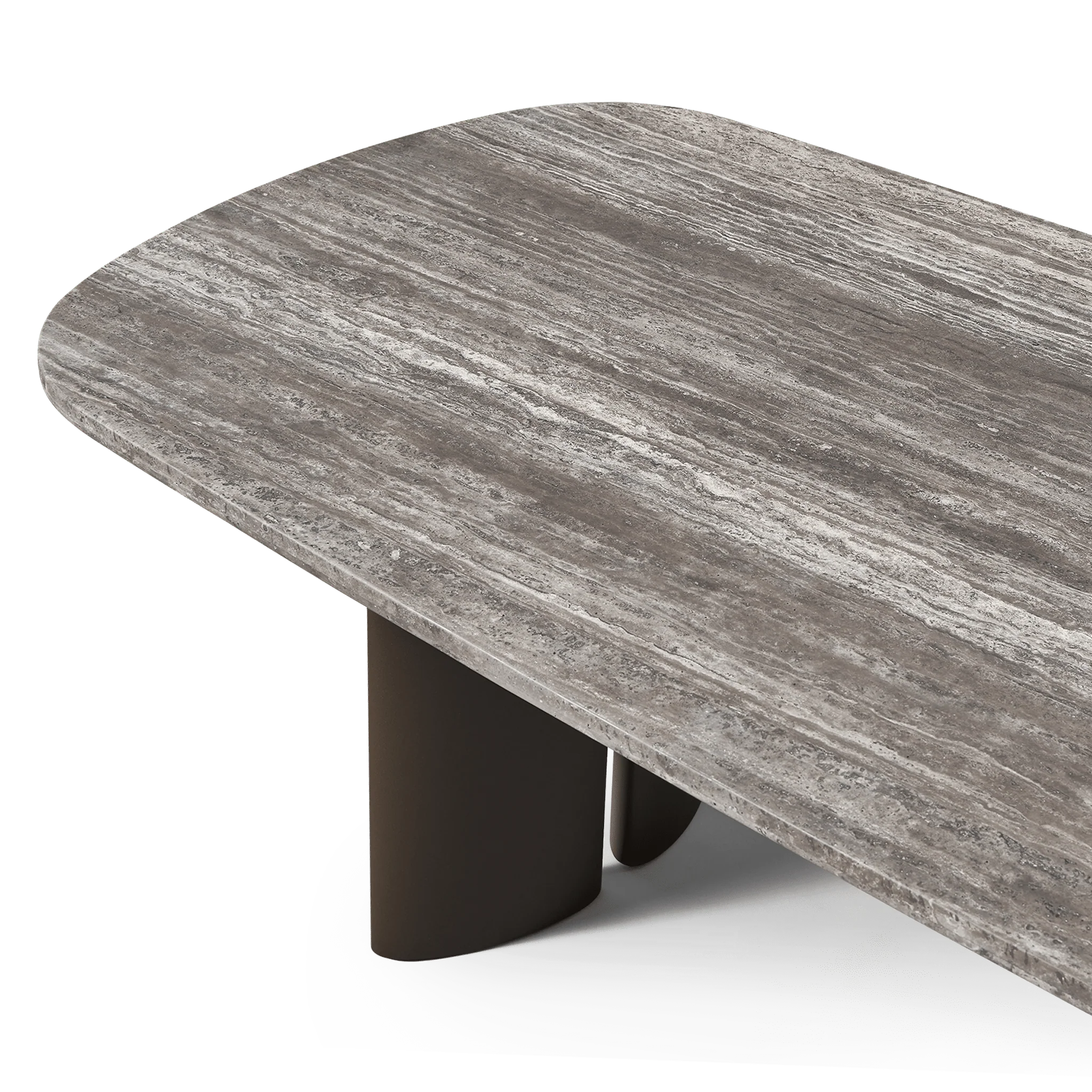 Newport Aluminium Dining Table 108" - Image 4