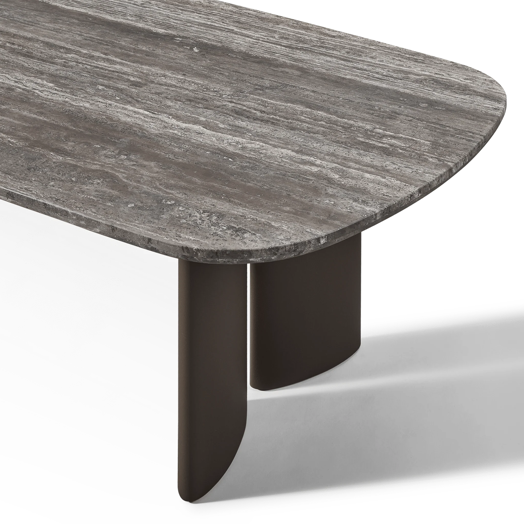 Newport Aluminium Dining Table 108" - Image 5