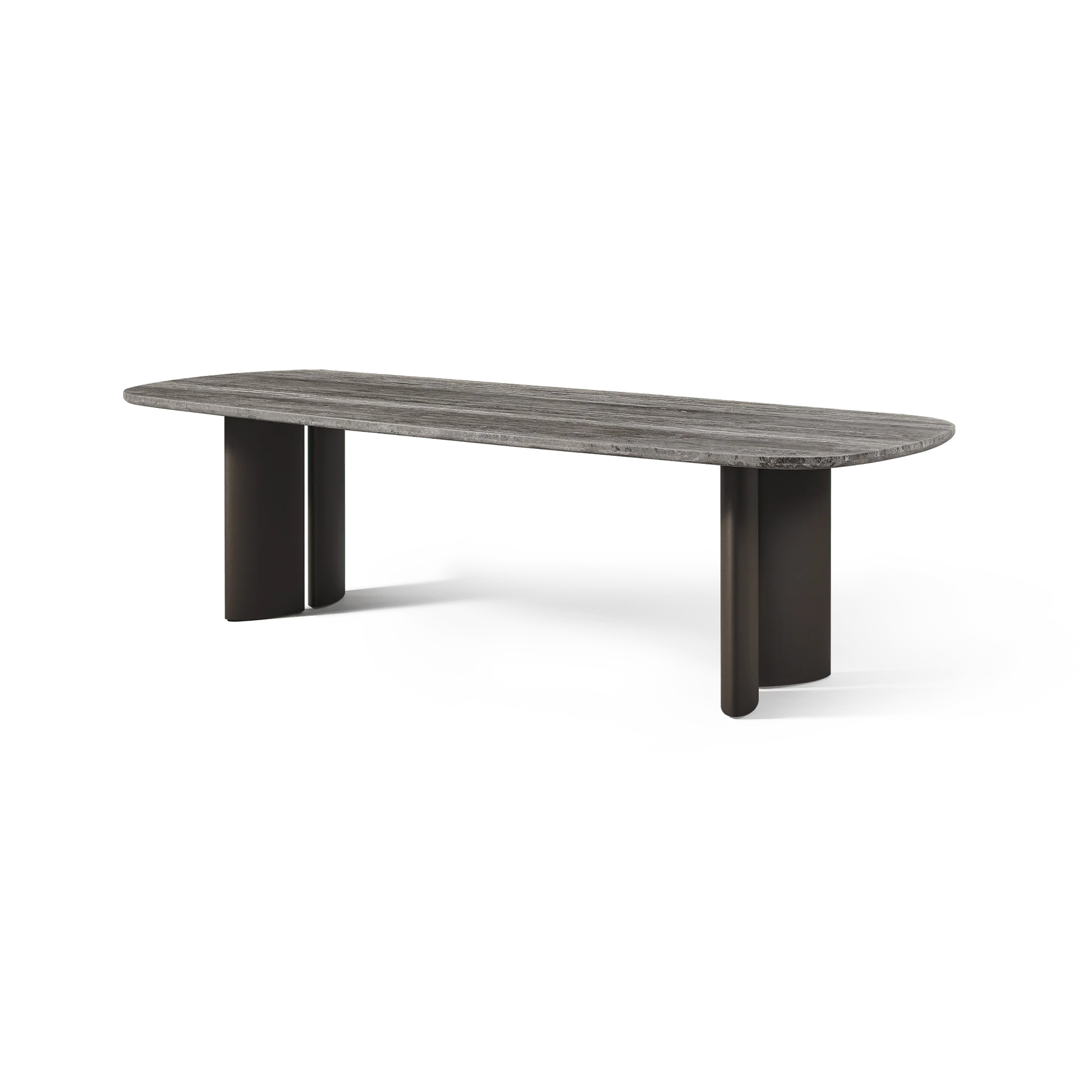 Newport Aluminium Dining Table 81" - Image 2