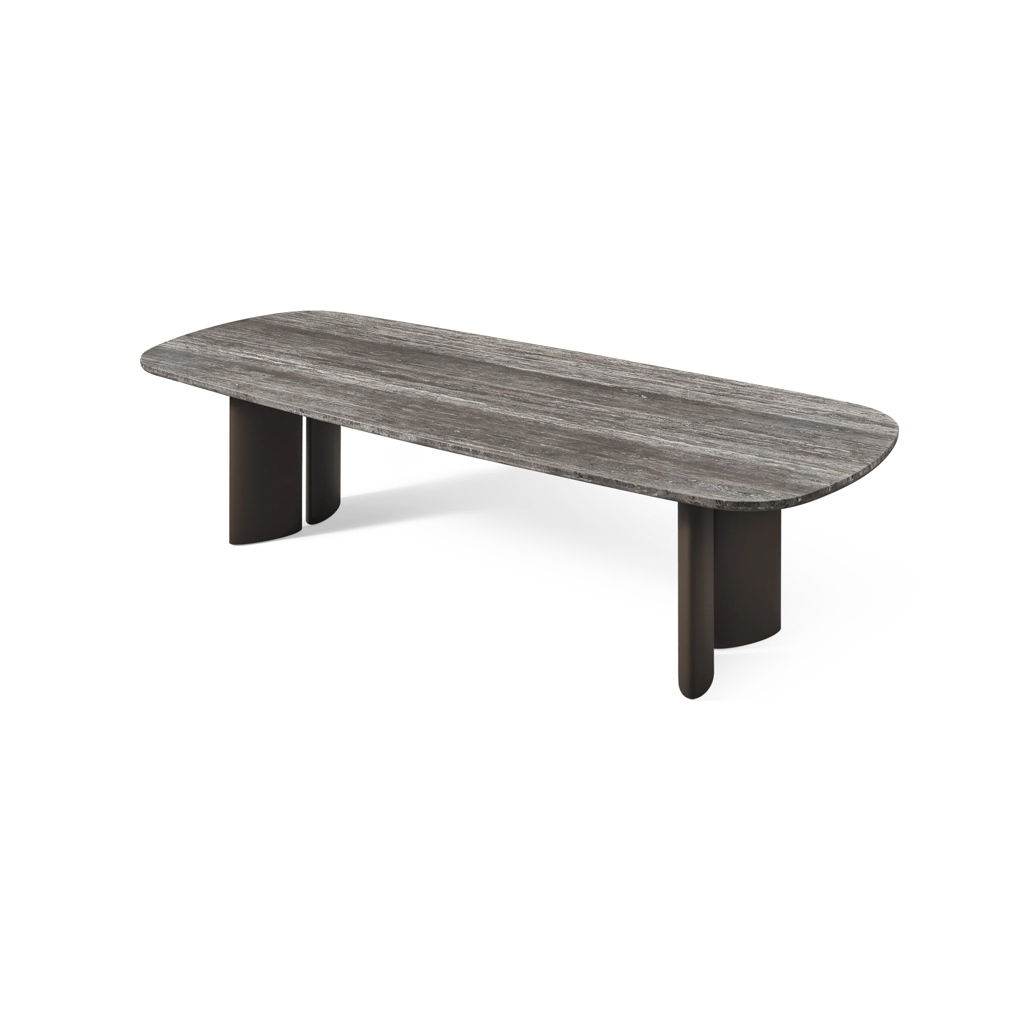 Newport Aluminium Dining Table 81" - Image 3