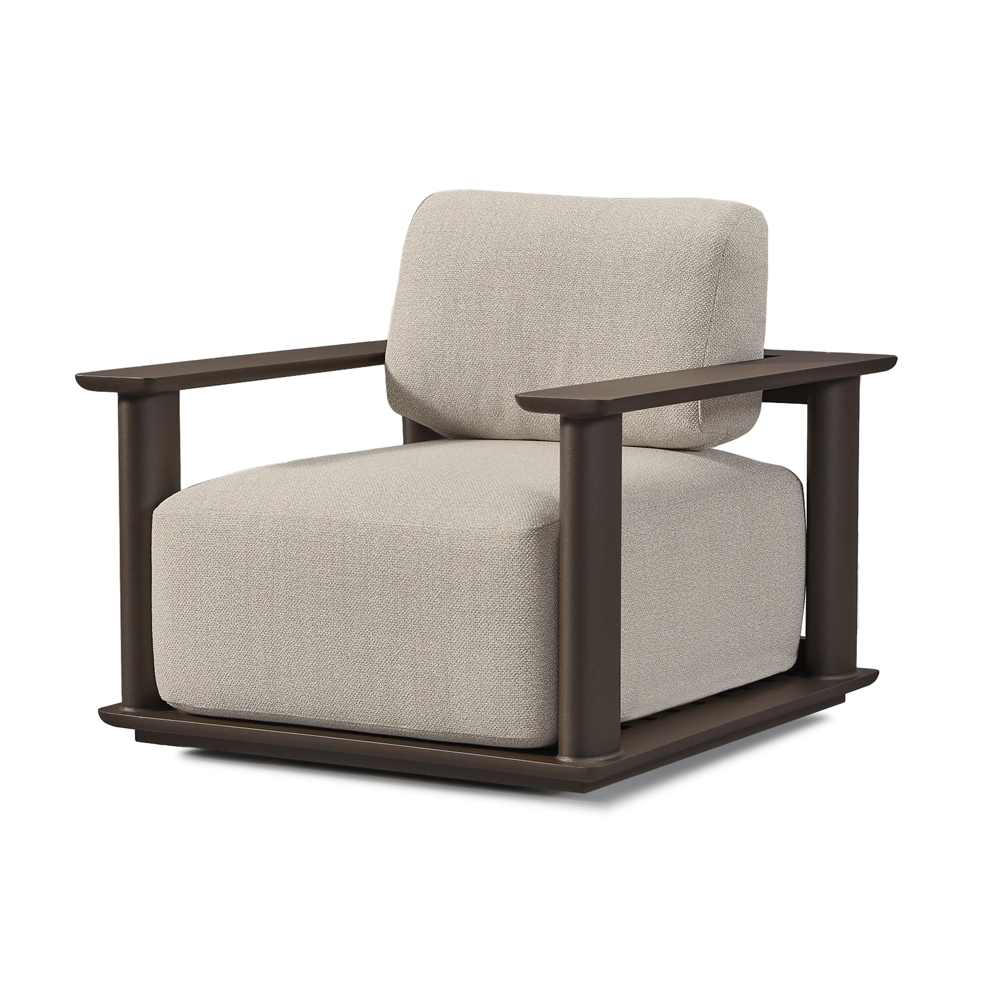 Newport Aluminium Lounge Chair - Image 3