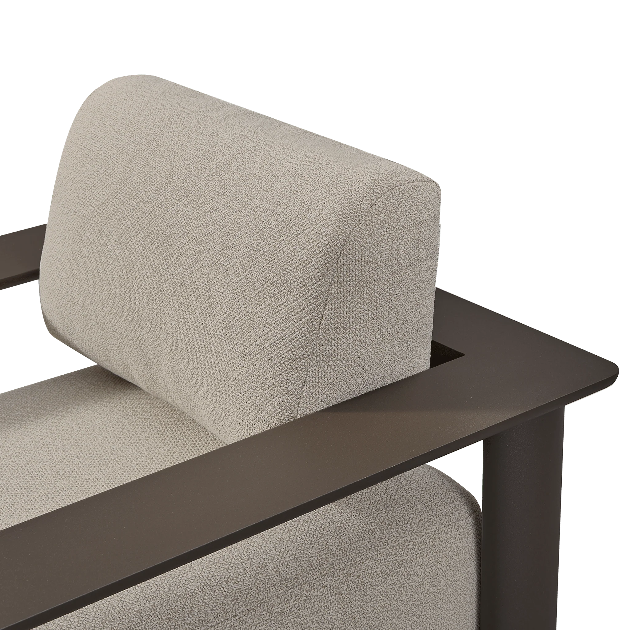 Newport Aluminium Lounge Chair - Image 6