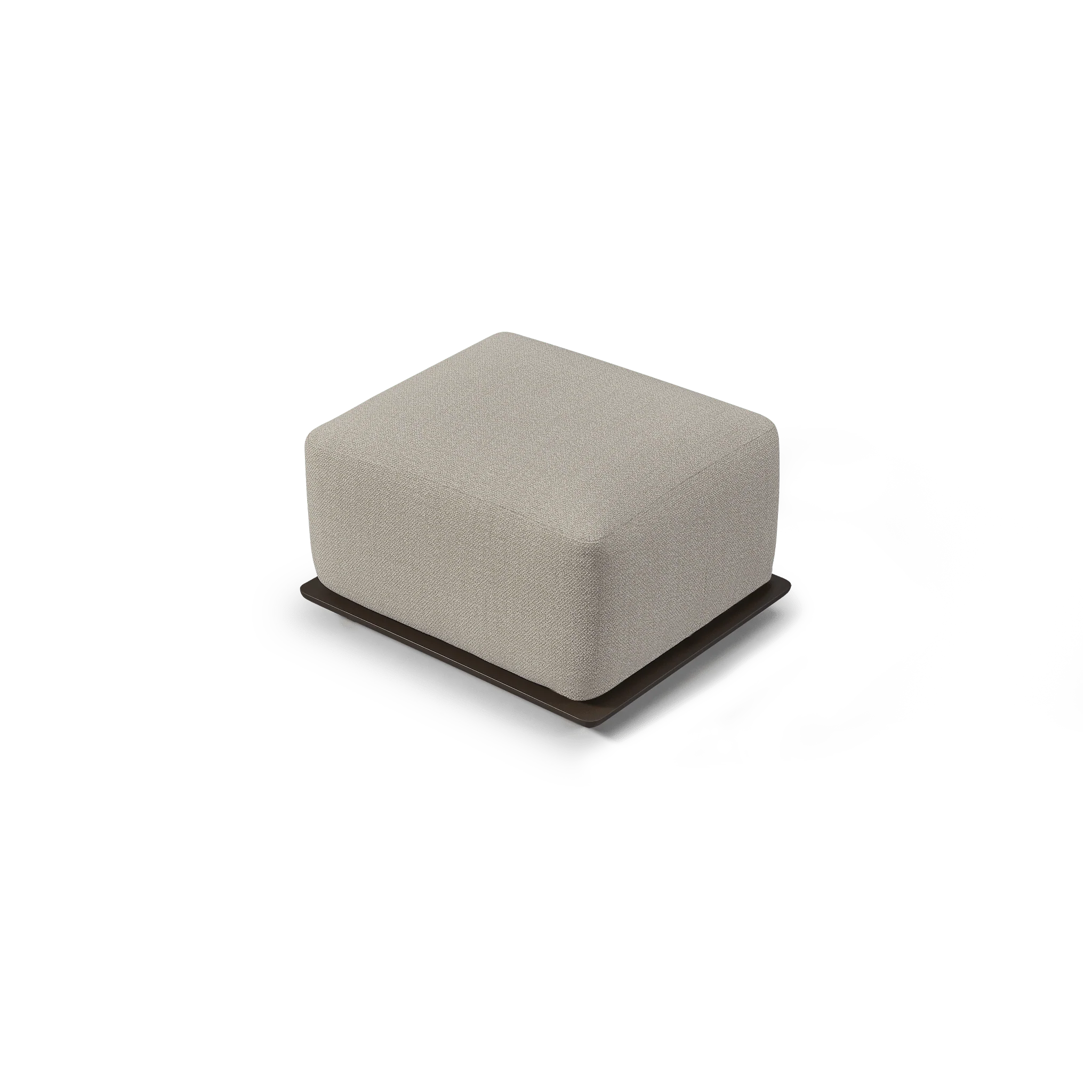 Newport Aluminium Ottoman - Image 3