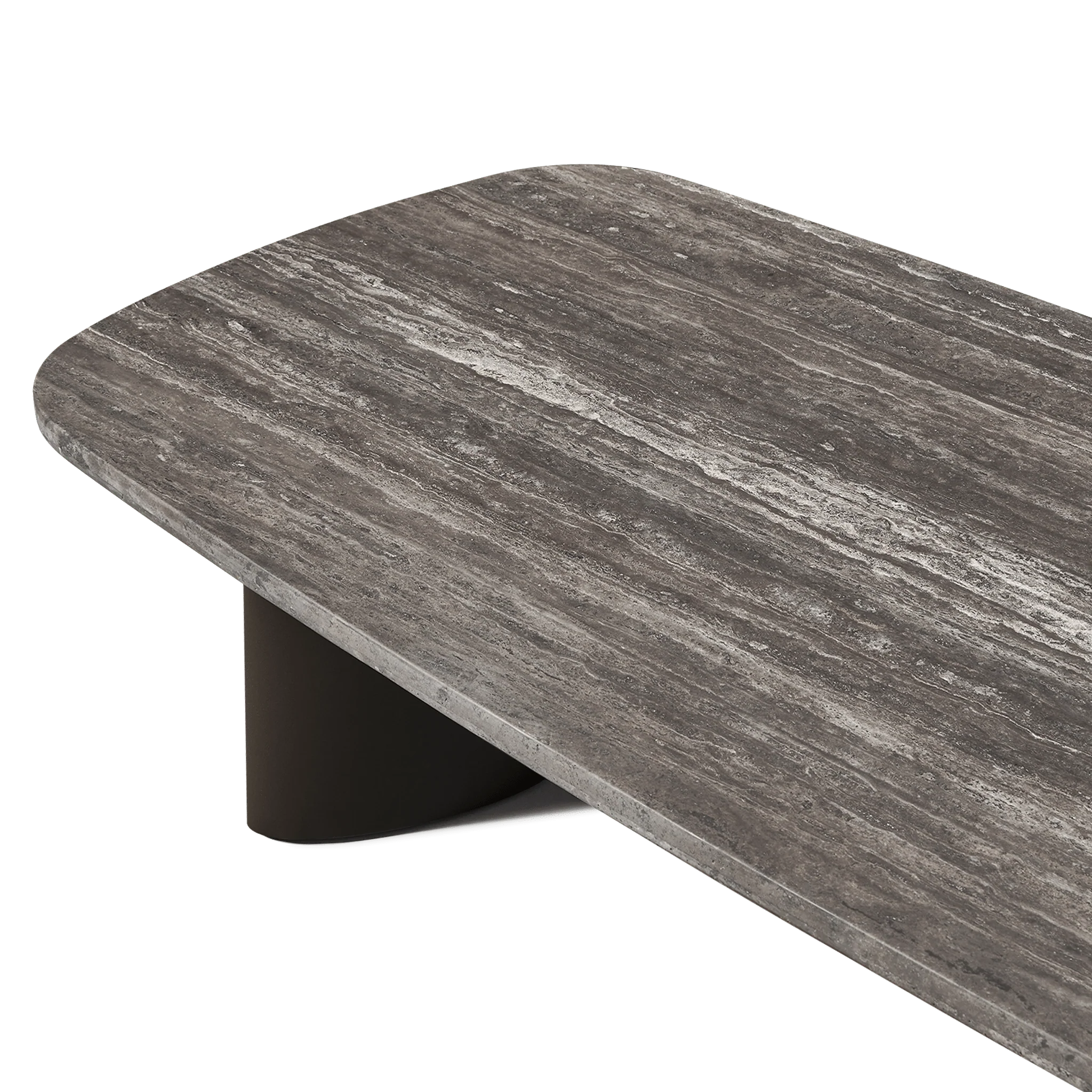 Newport Aluminium Rectangle Coffee Table 76" - Image 4