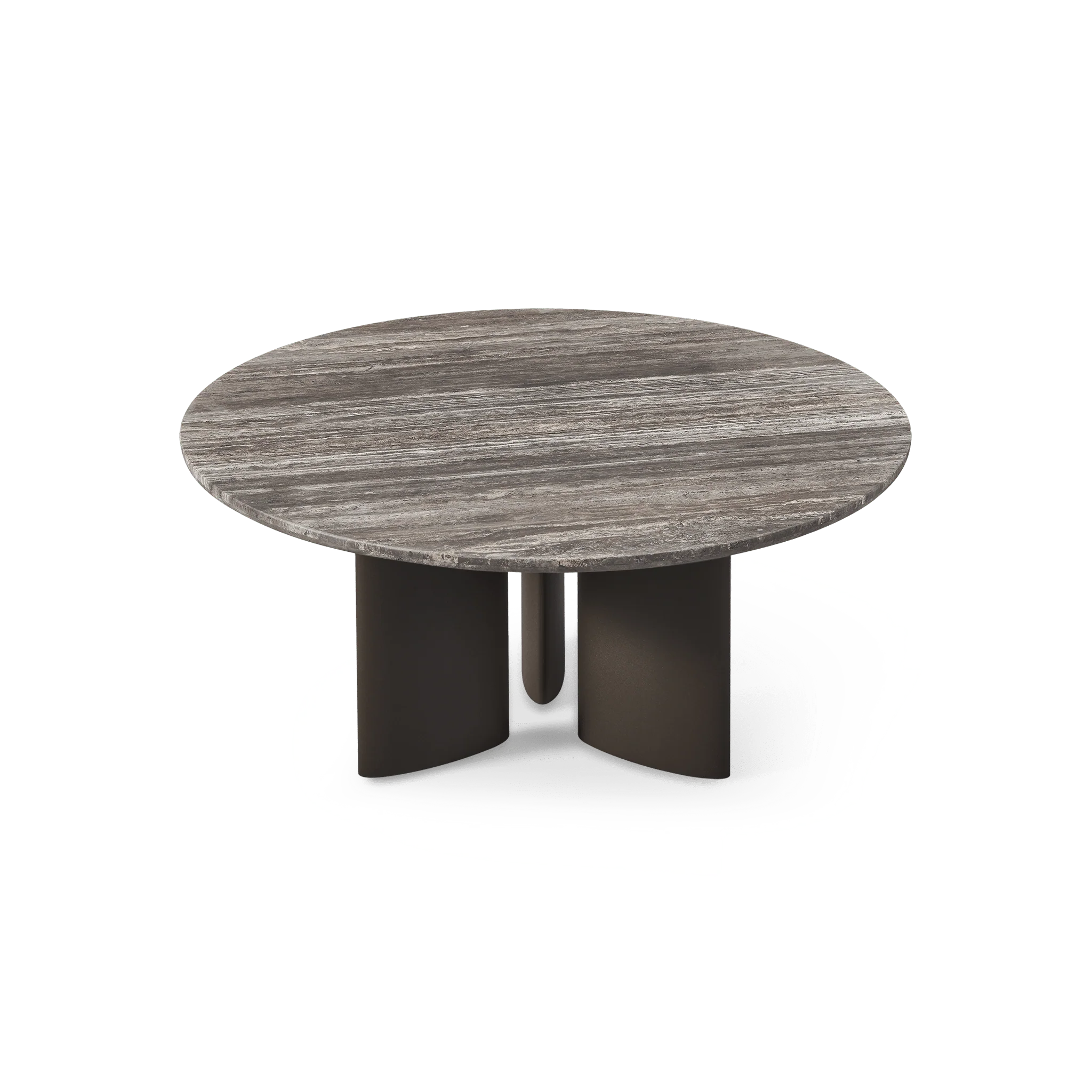 Newport Aluminium Round Dining Table 60" - Image 3