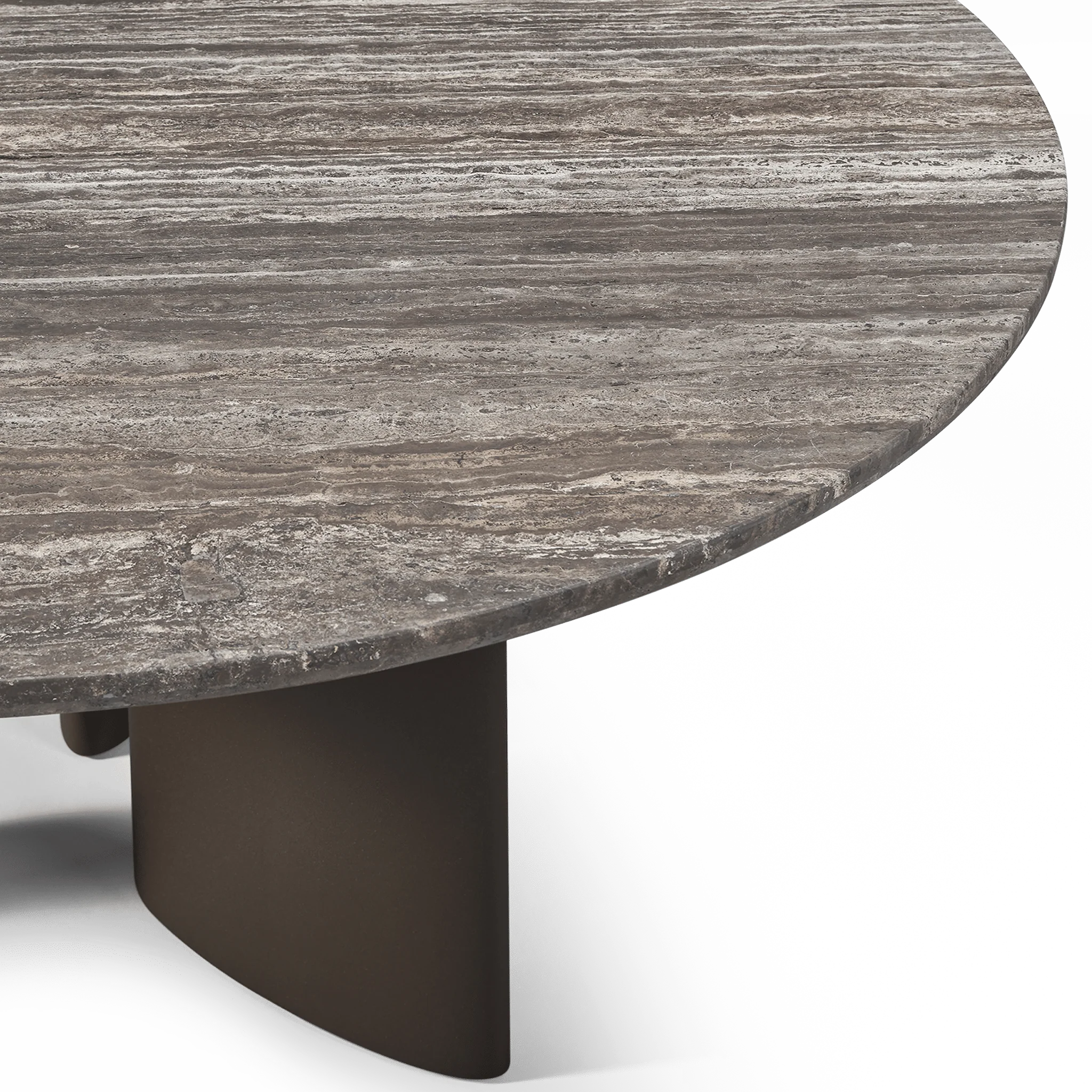 Newport Aluminium Round Dining Table 60" - Image 5
