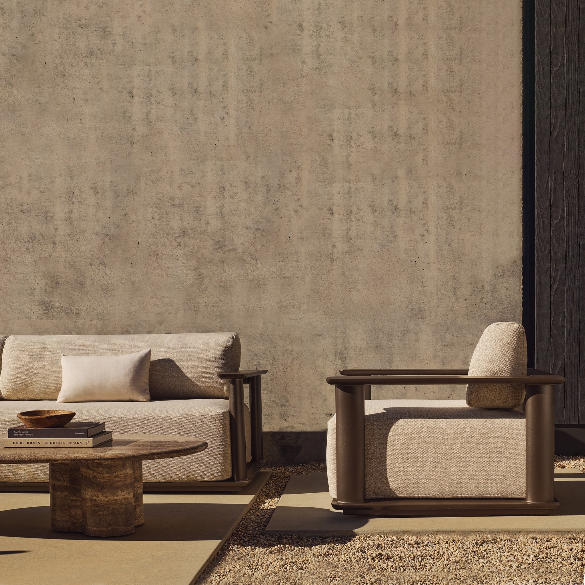 Newport Aluminium Sofa 108" - Image 10