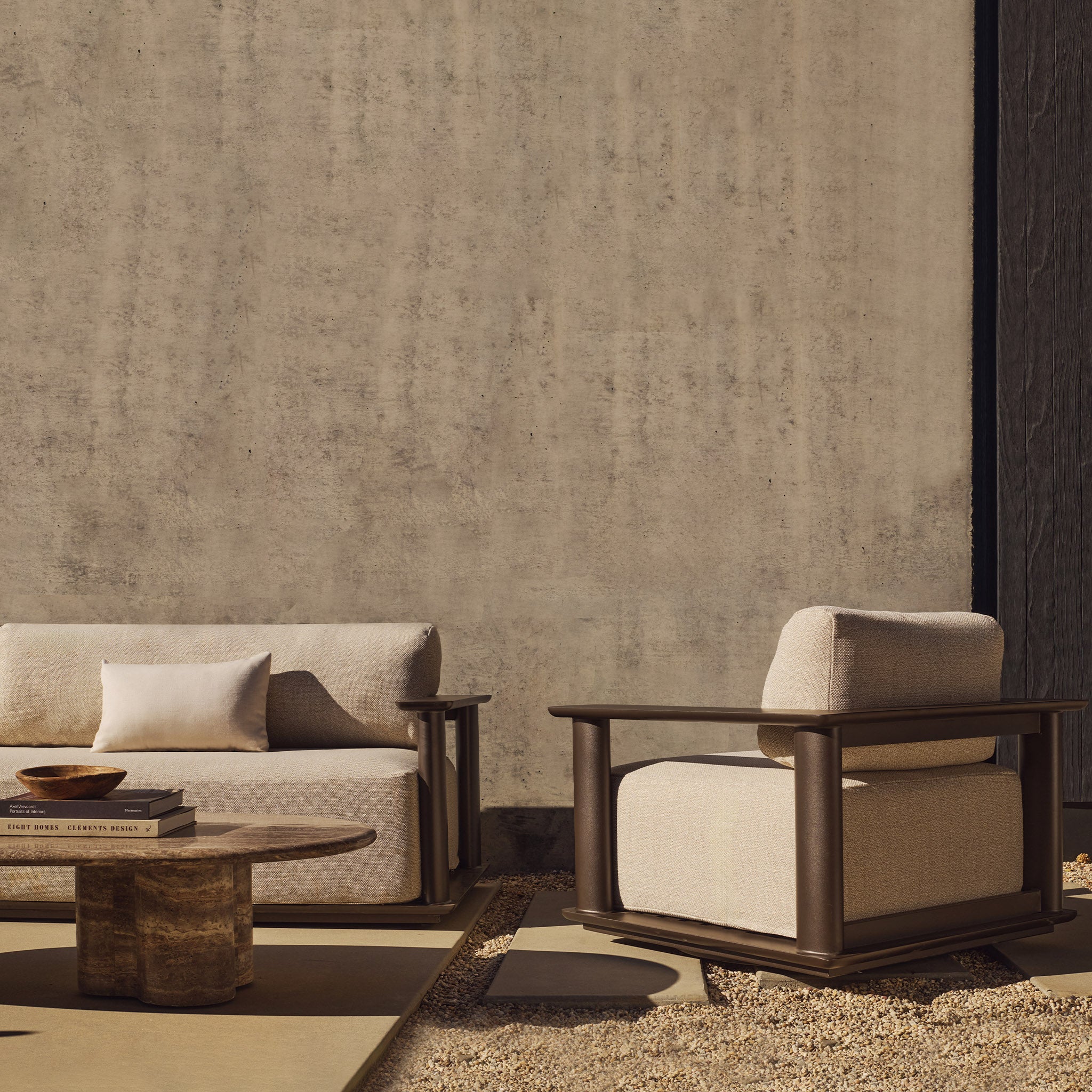 Newport Aluminium Sofa 108" - Image 11