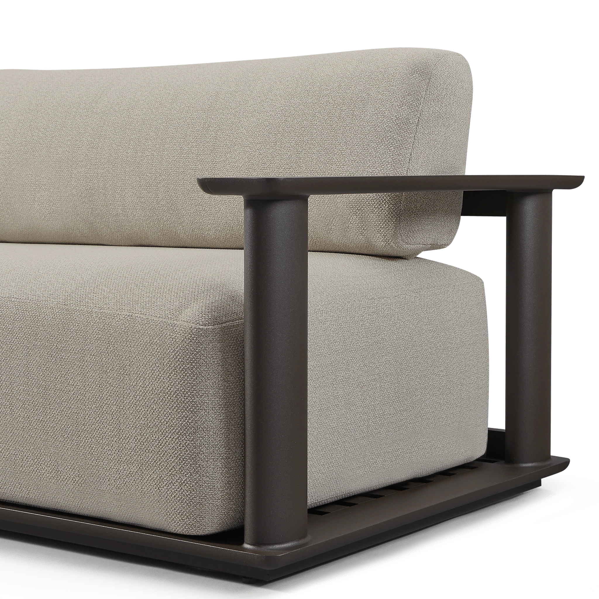 Newport Aluminium Sofa 108" - Image 7