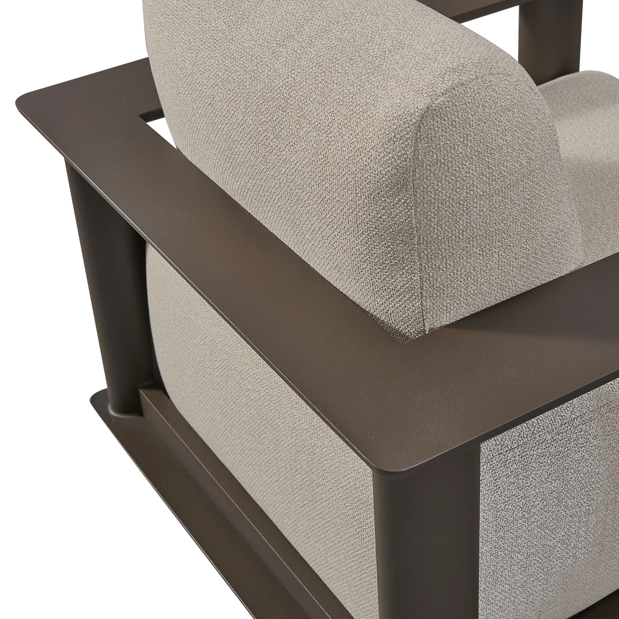 Newport Aluminium Swivel Lounge Chair - Image 7