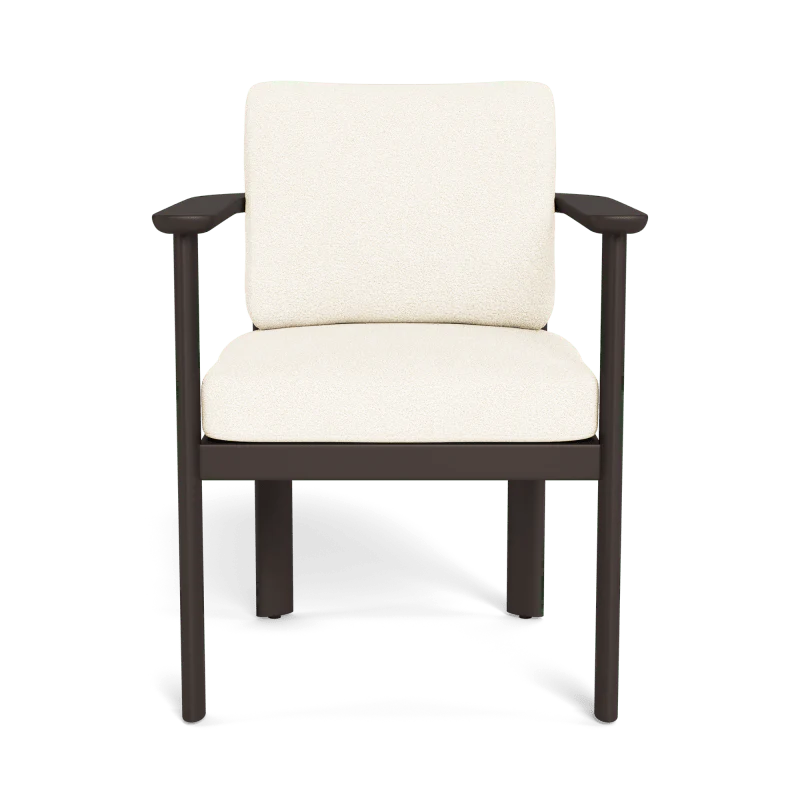 Newport Aluminum Barrel Dining Chair - Image 40
