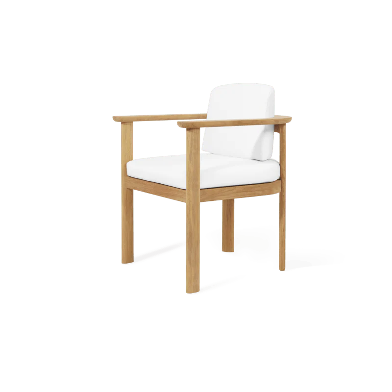 Newport Teak Barrel Dining Chair - Image 2