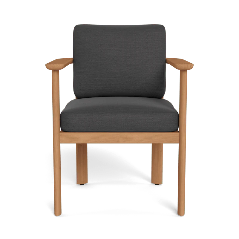 Newport Teak Barrel Dining Chair - Image 8