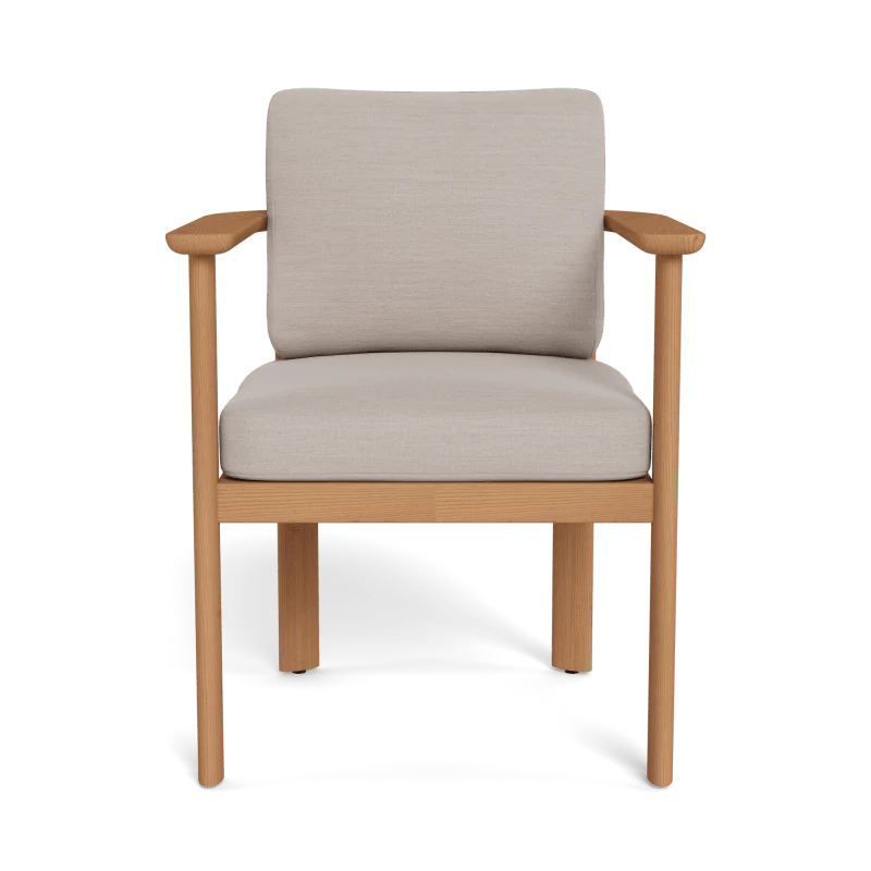 Newport Teak Barrel Dining Chair - Image 9