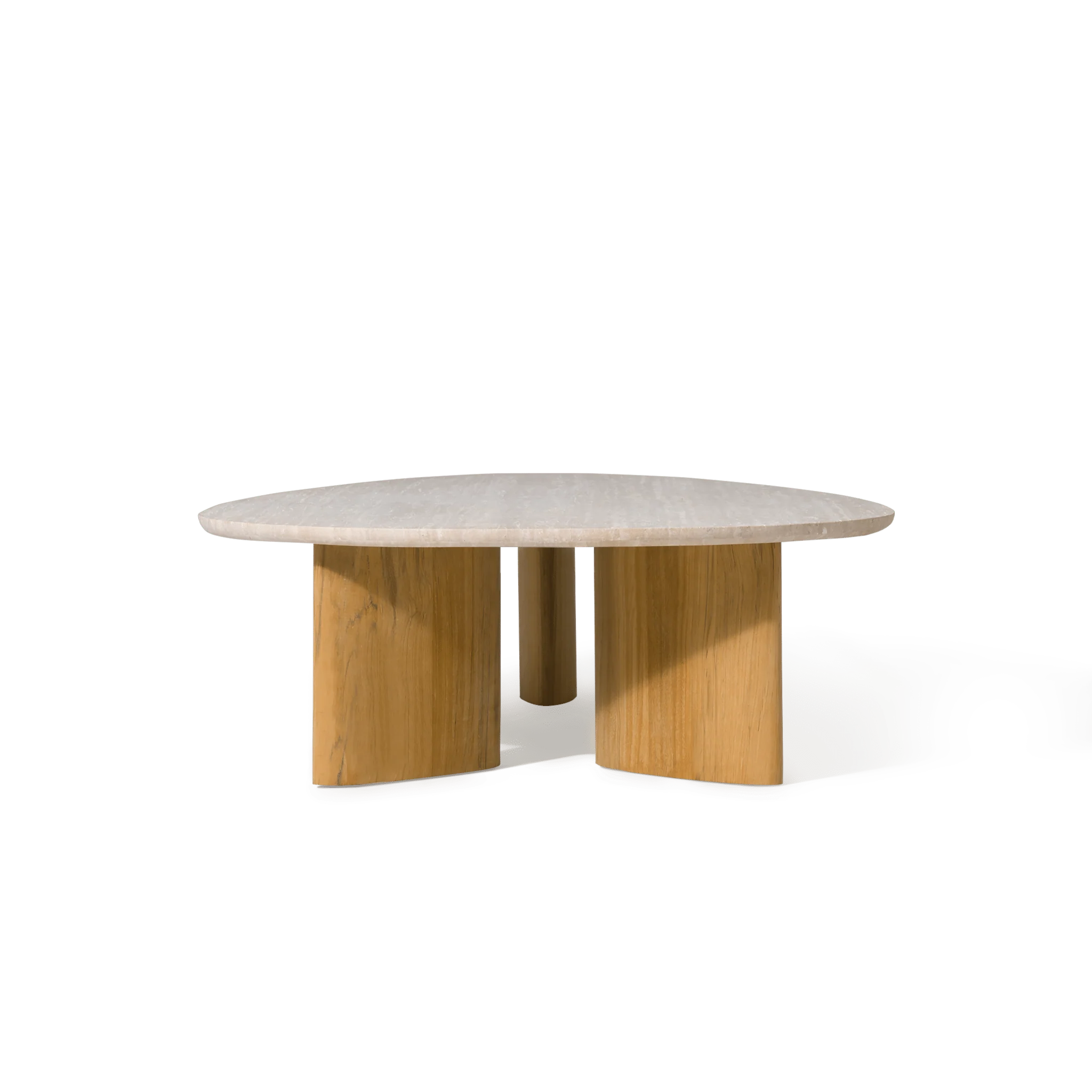 Newport Teak Oblong Coffee Table 64" - Image 5