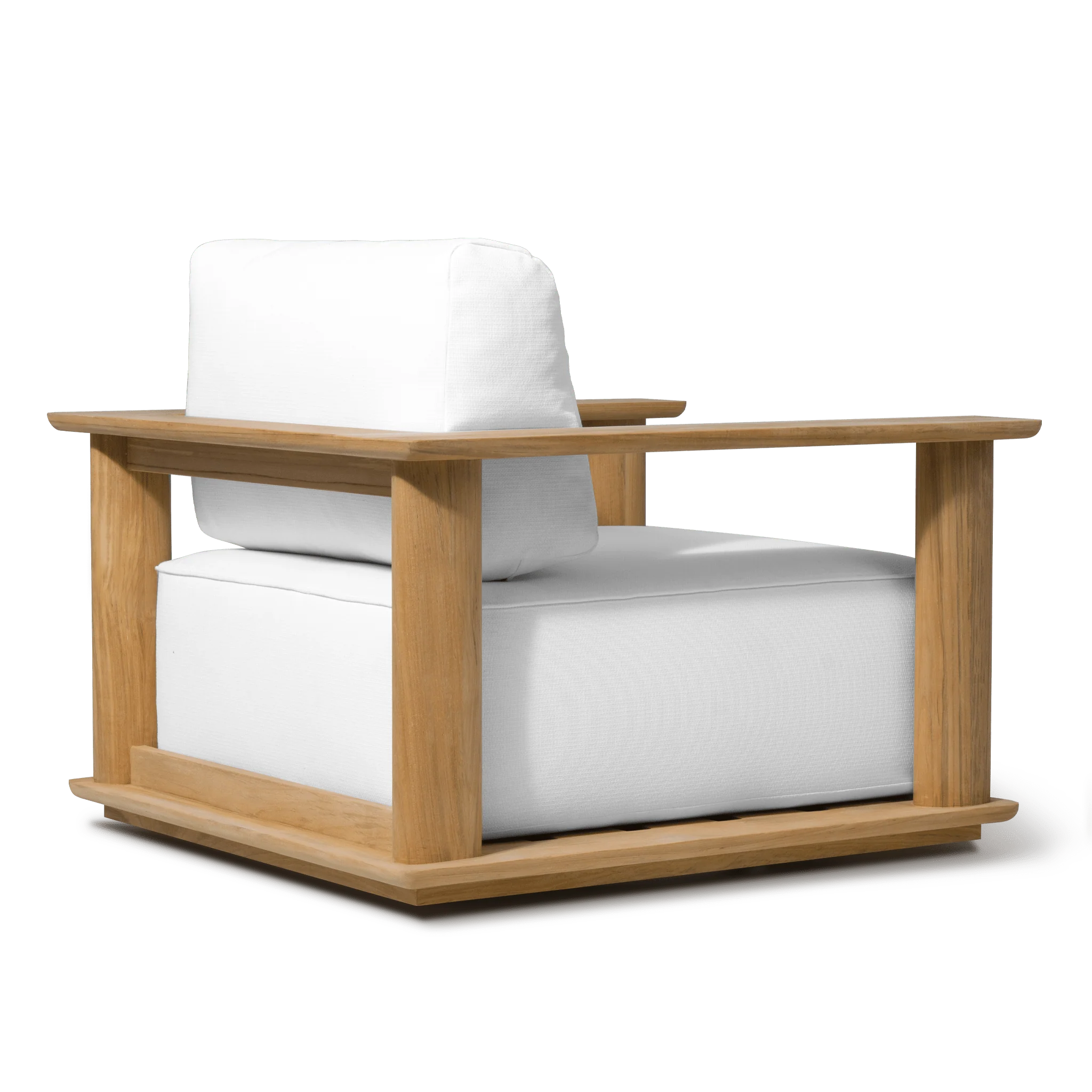 Newport Teak Swivel Lounge Chair - Image 5