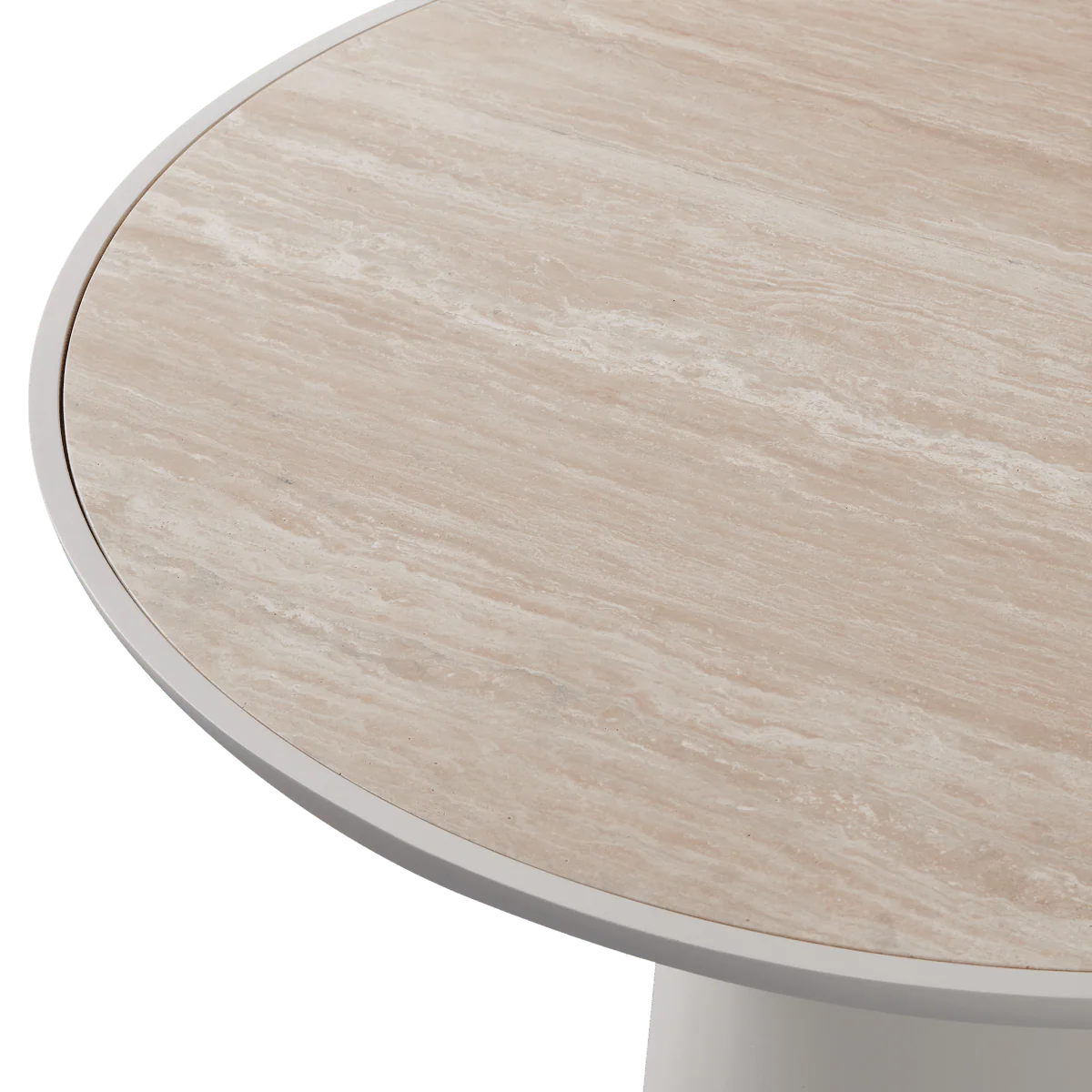 Nova Aluminum Round Dining Table 48" - Image 4
