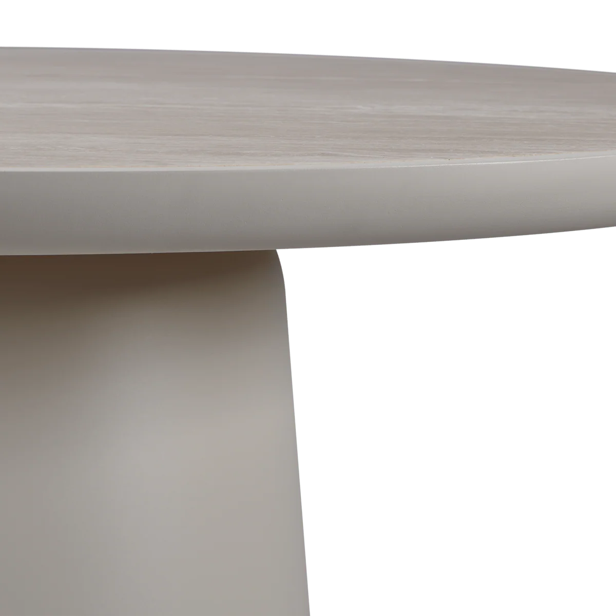 Nova Aluminum Round Dining Table 48" - Image 5