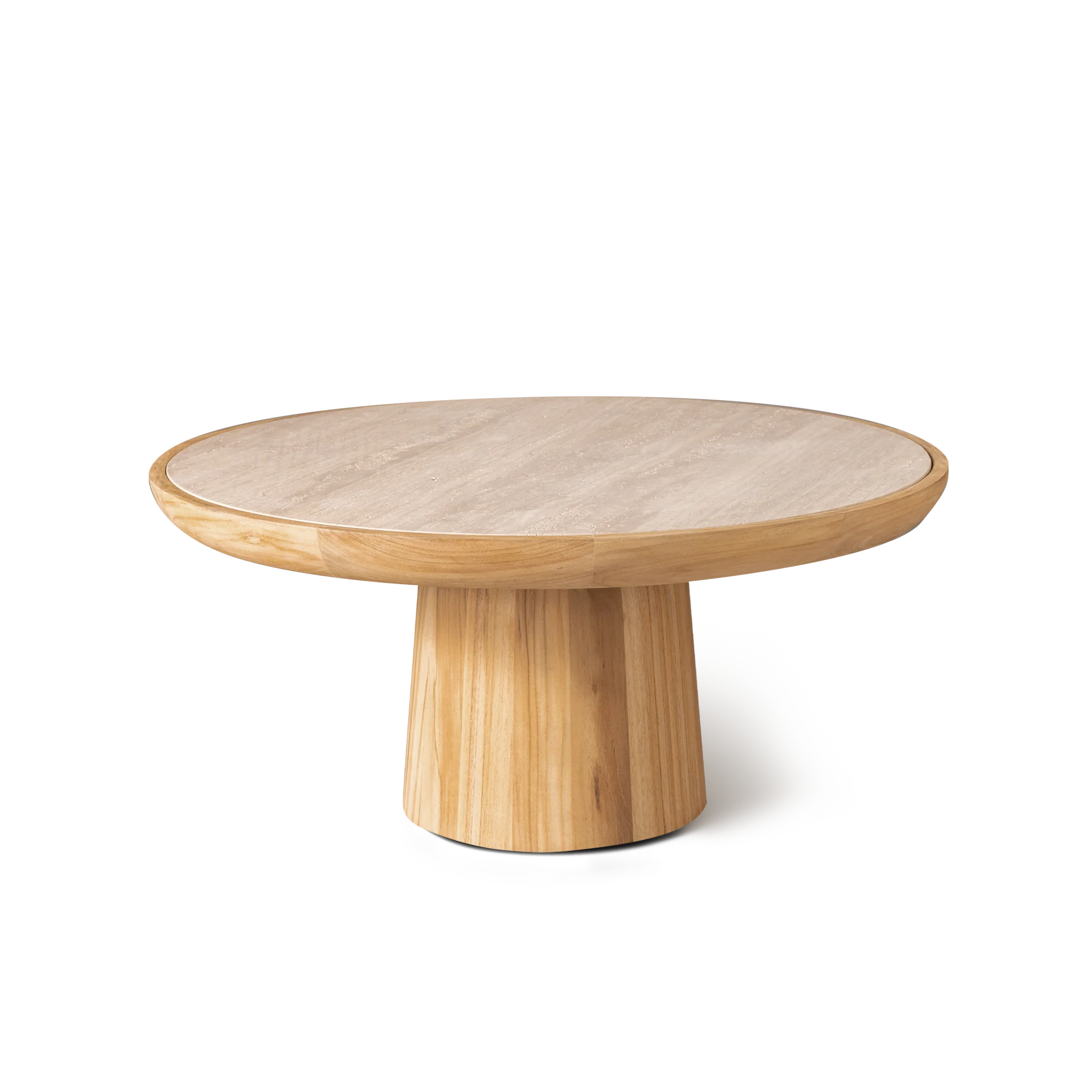 Nova Teak Round Coffee Table 30"