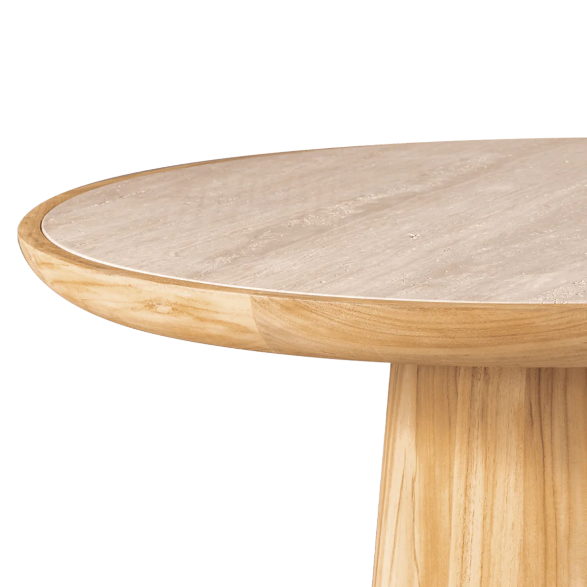 Nova Teak Round Coffee Table 30" - Image 2