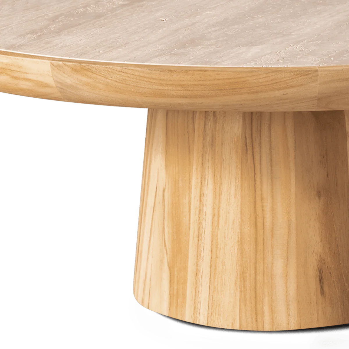 Nova Teak Round Coffee Table 30" - Image 3