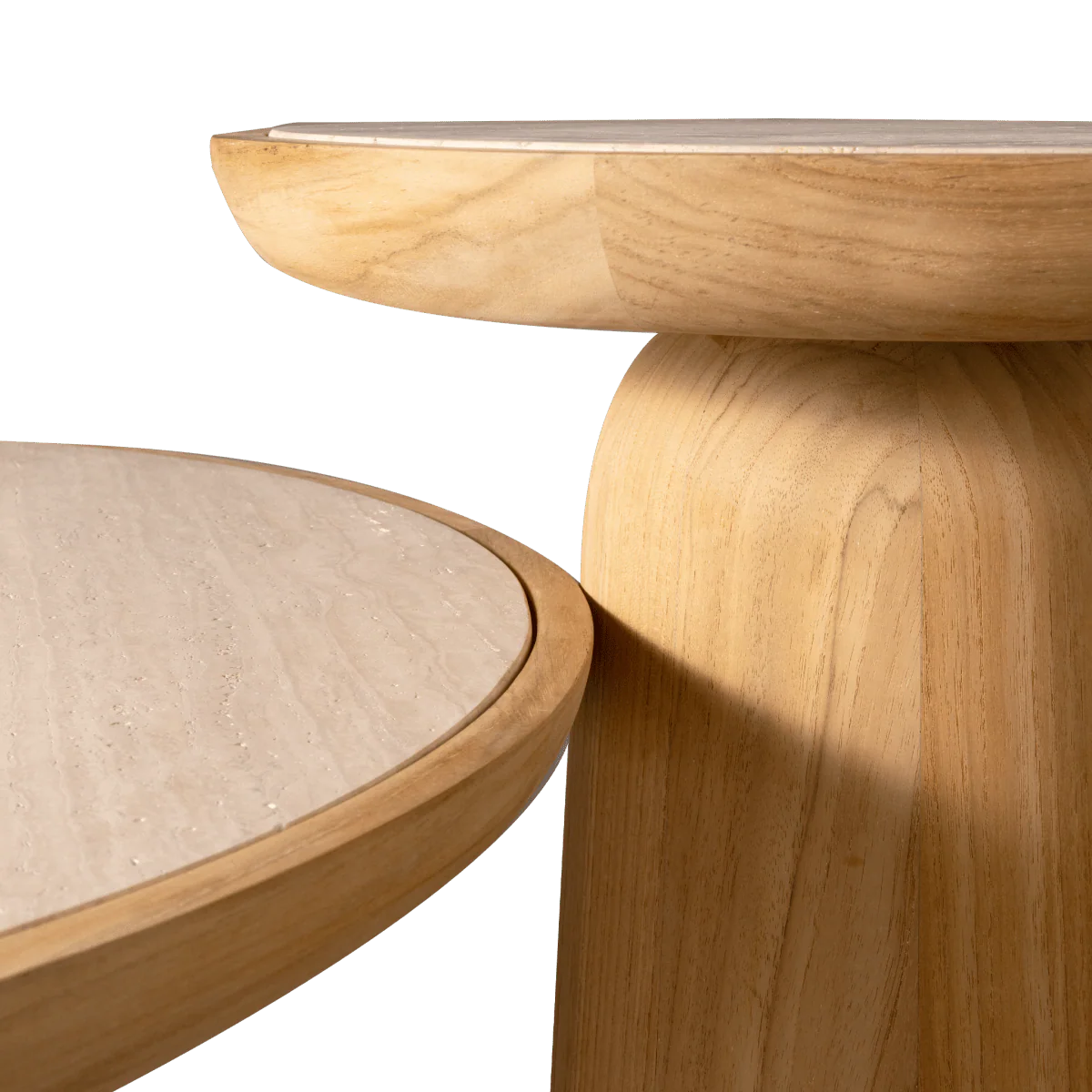 Nova Teak Round Coffee Table 30" - Image 4