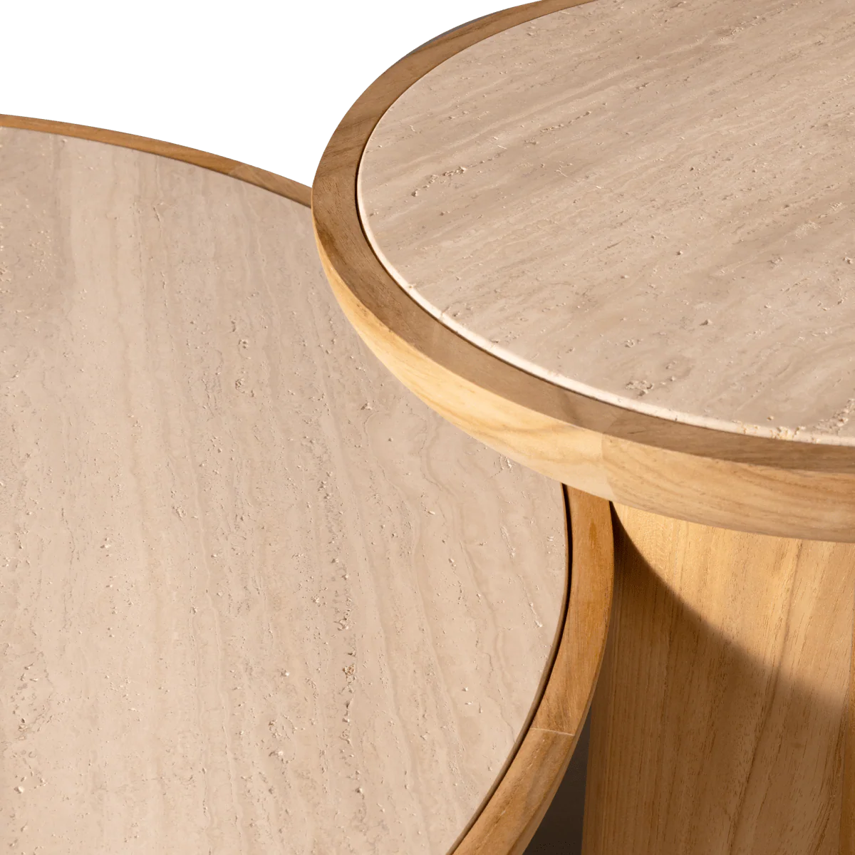 Nova Teak Round Coffee Table 30" - Image 5
