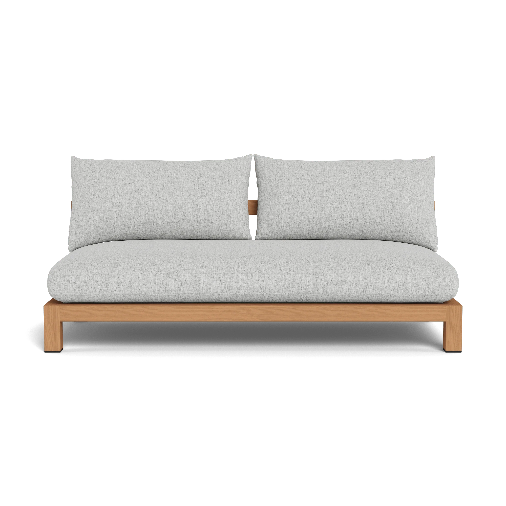 Pacific 2 Seat Armless Sofa - Image 3