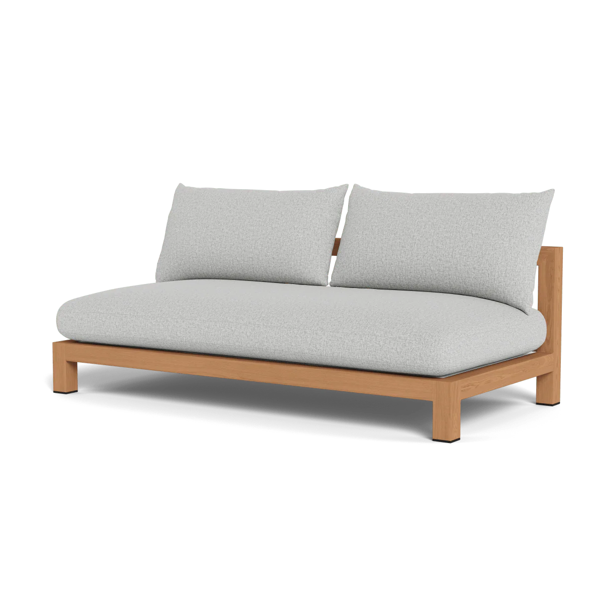 Pacific 2 Seat Armless Sofa - Image 5