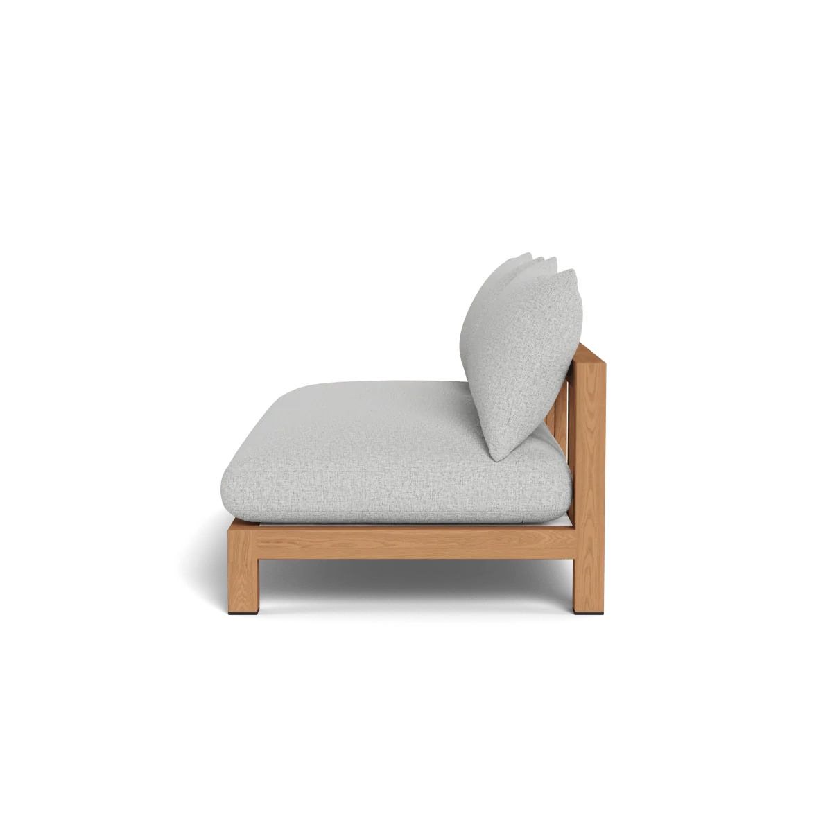 Pacific 2 Seat Armless Sofa - Image 6