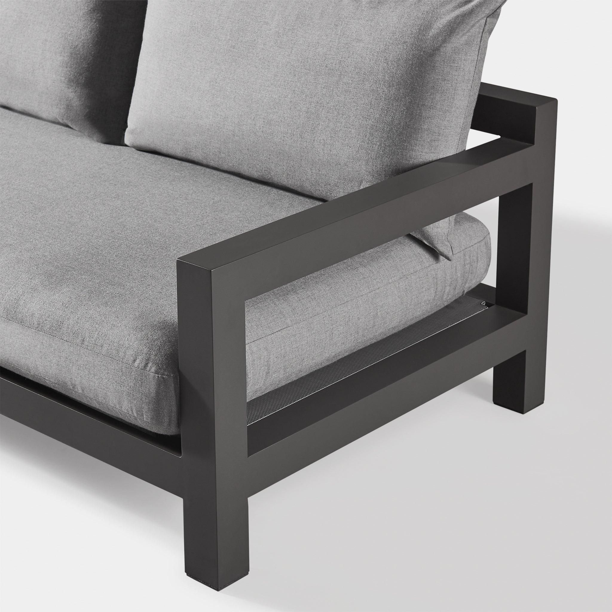 Pacific Aluminum 2 Seat Sofa - Image 6