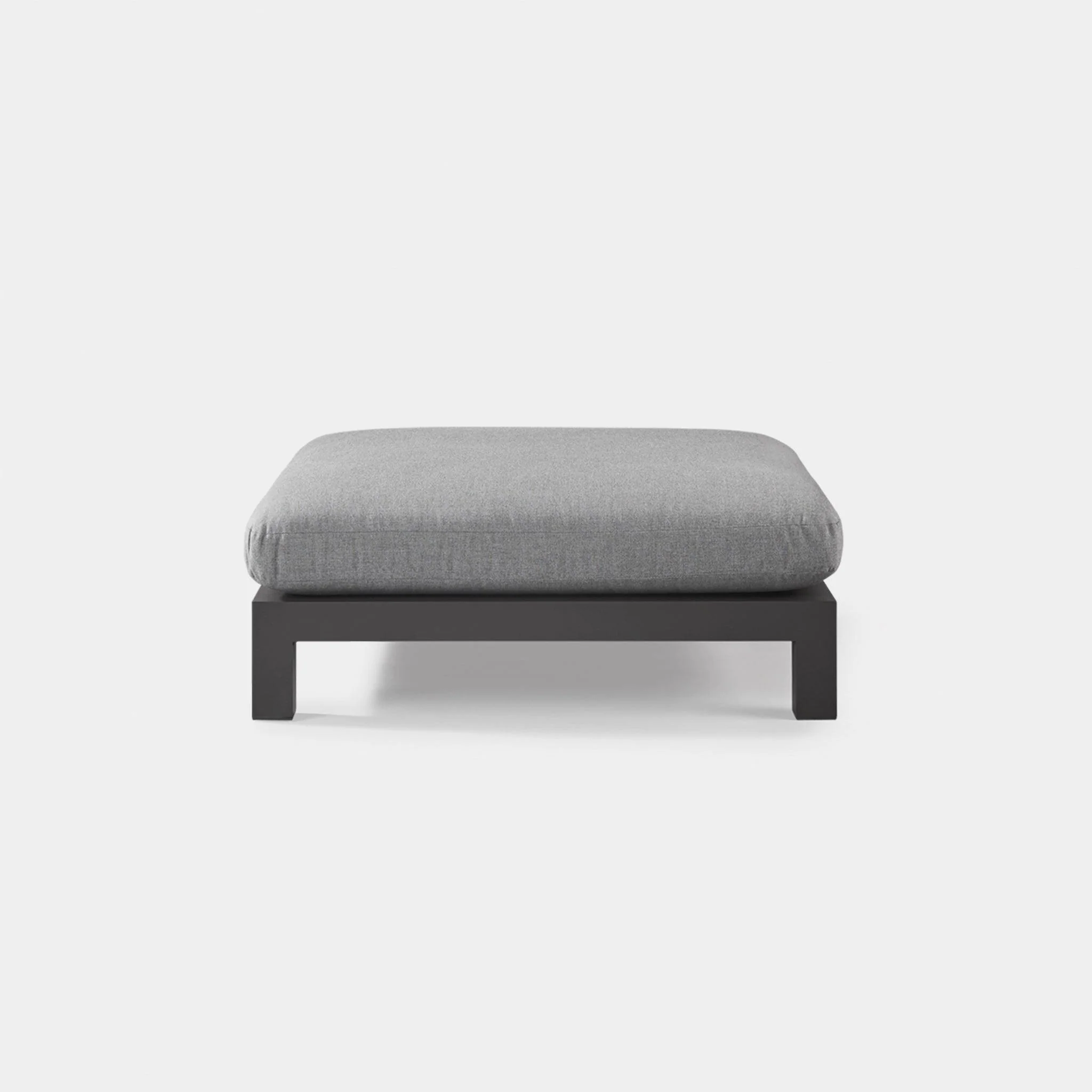 Pacific Aluminum Ottoman - Image 3