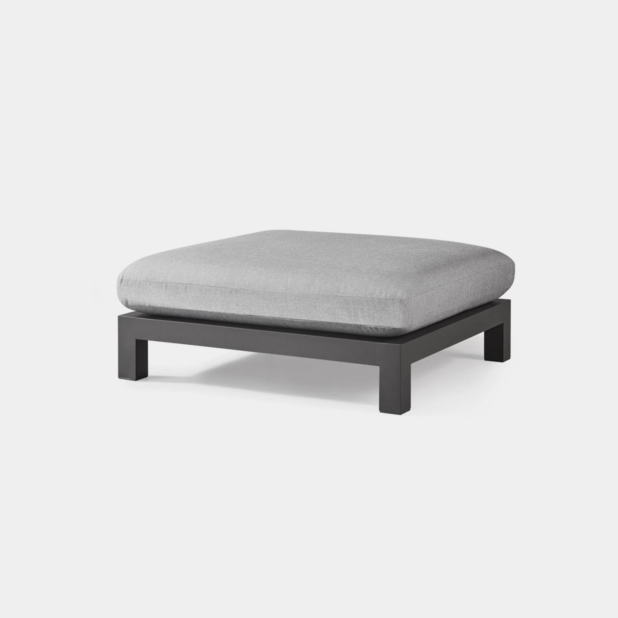 Pacific Aluminum Ottoman - Image 4