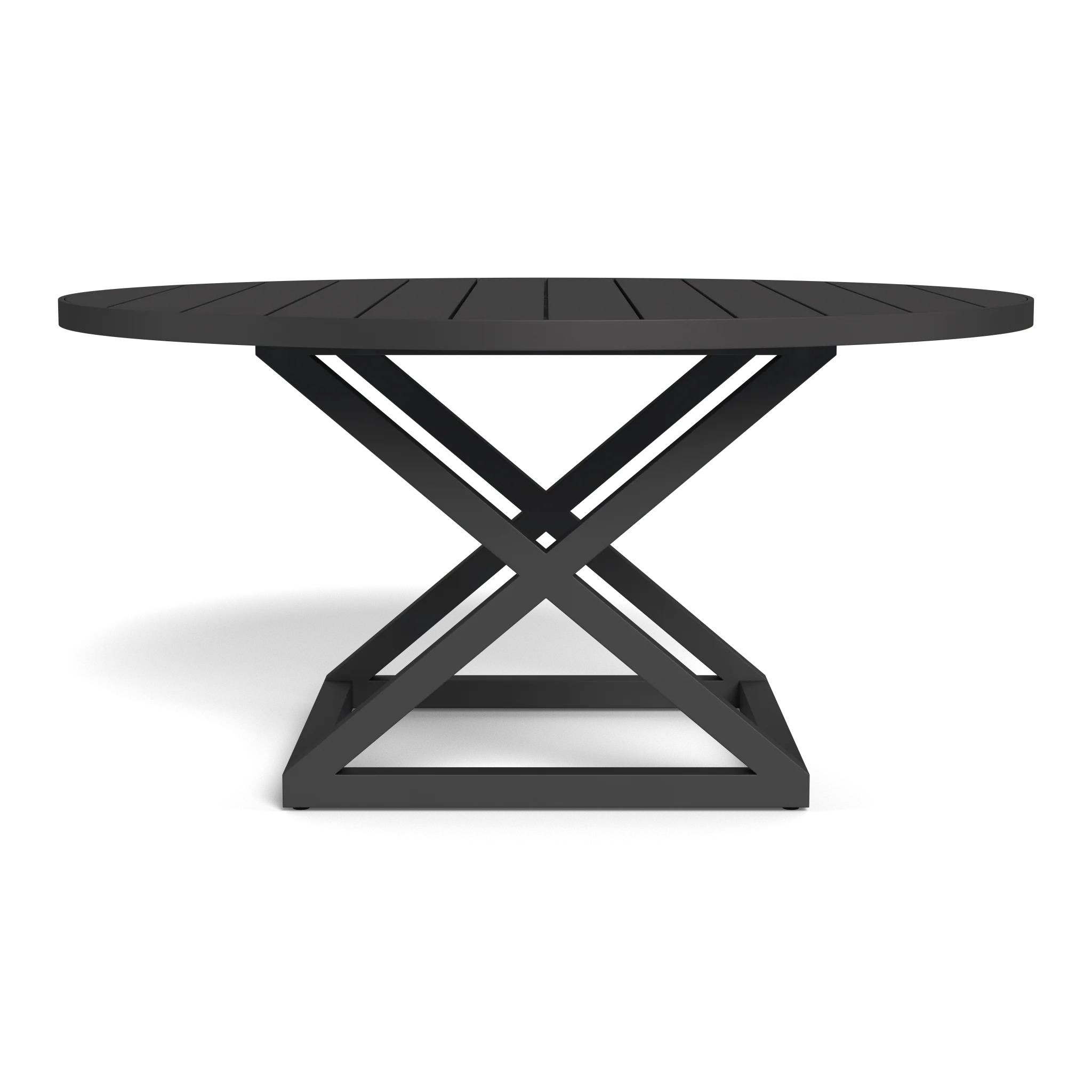 Pacific Aluminum Round Dining Table 60"