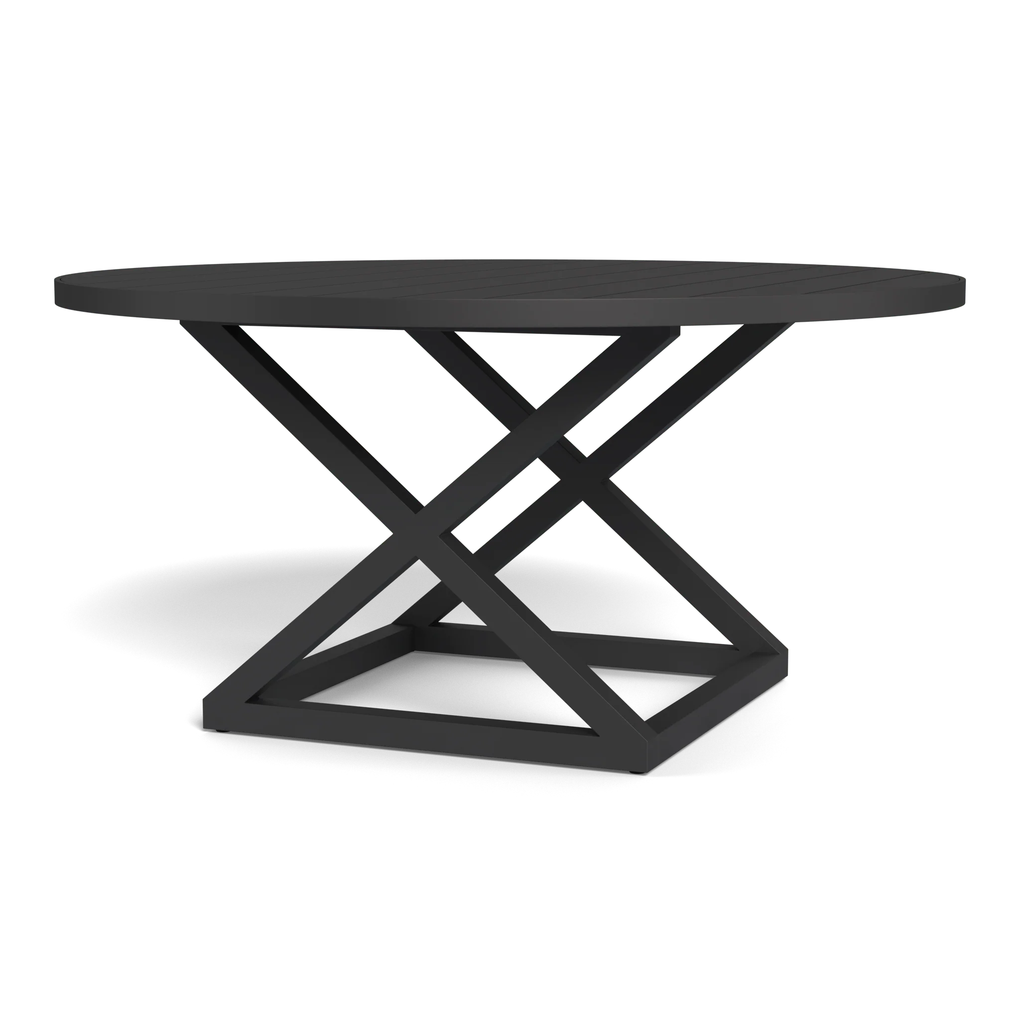 Pacific Aluminum Round Dining Table 60" - Image 2