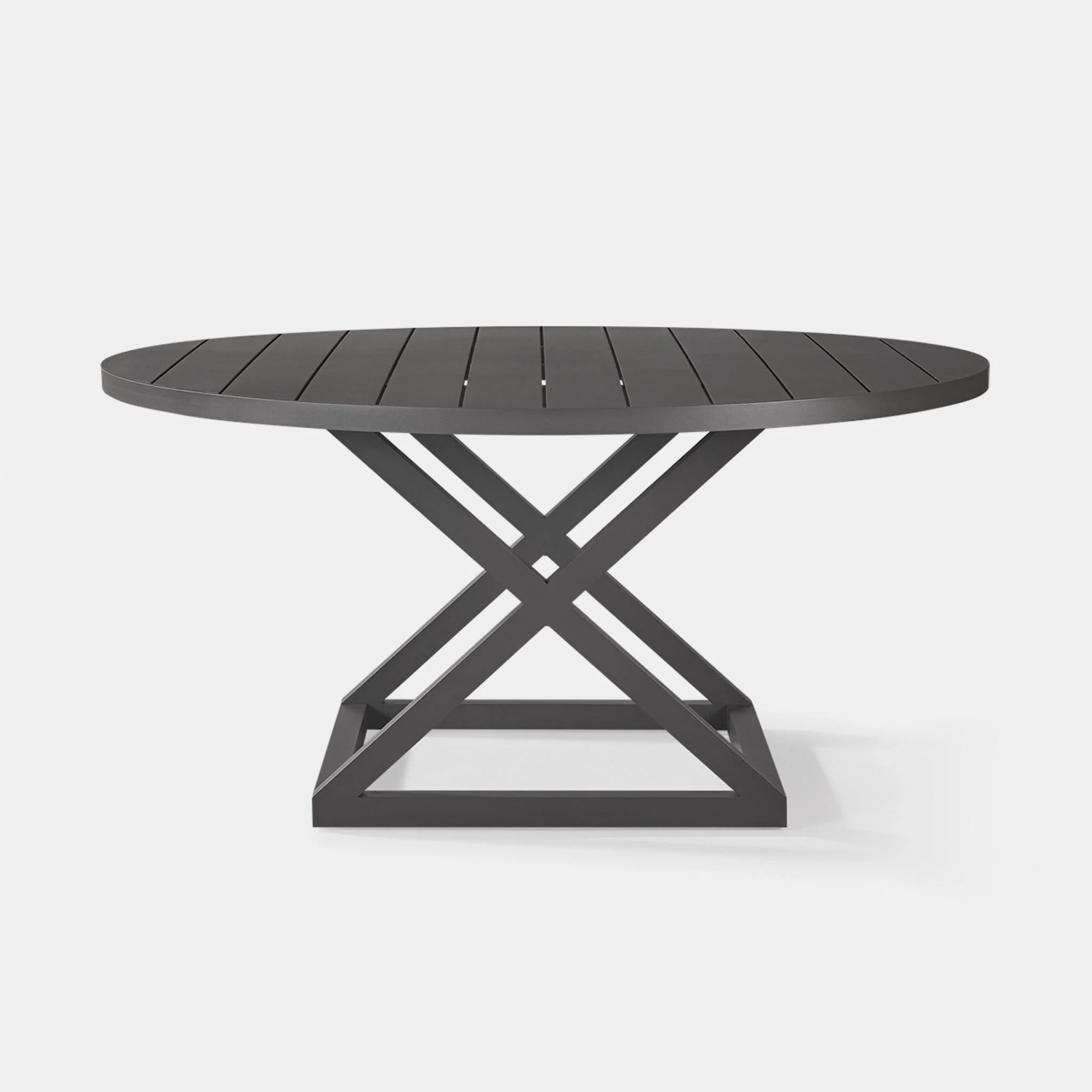 Pacific Aluminum Round Dining Table 60" - Image 3