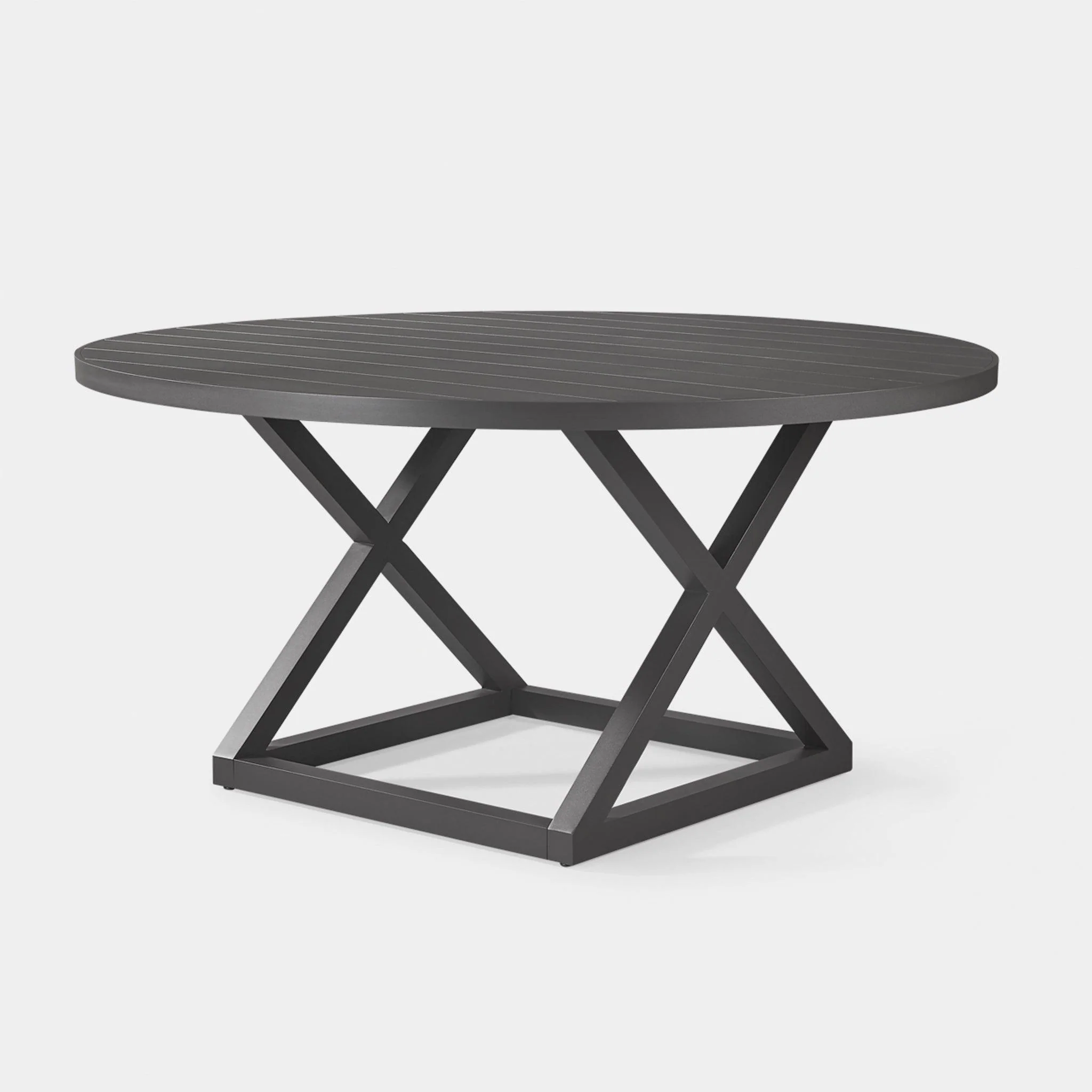 Pacific Aluminum Round Dining Table 60" - Image 4
