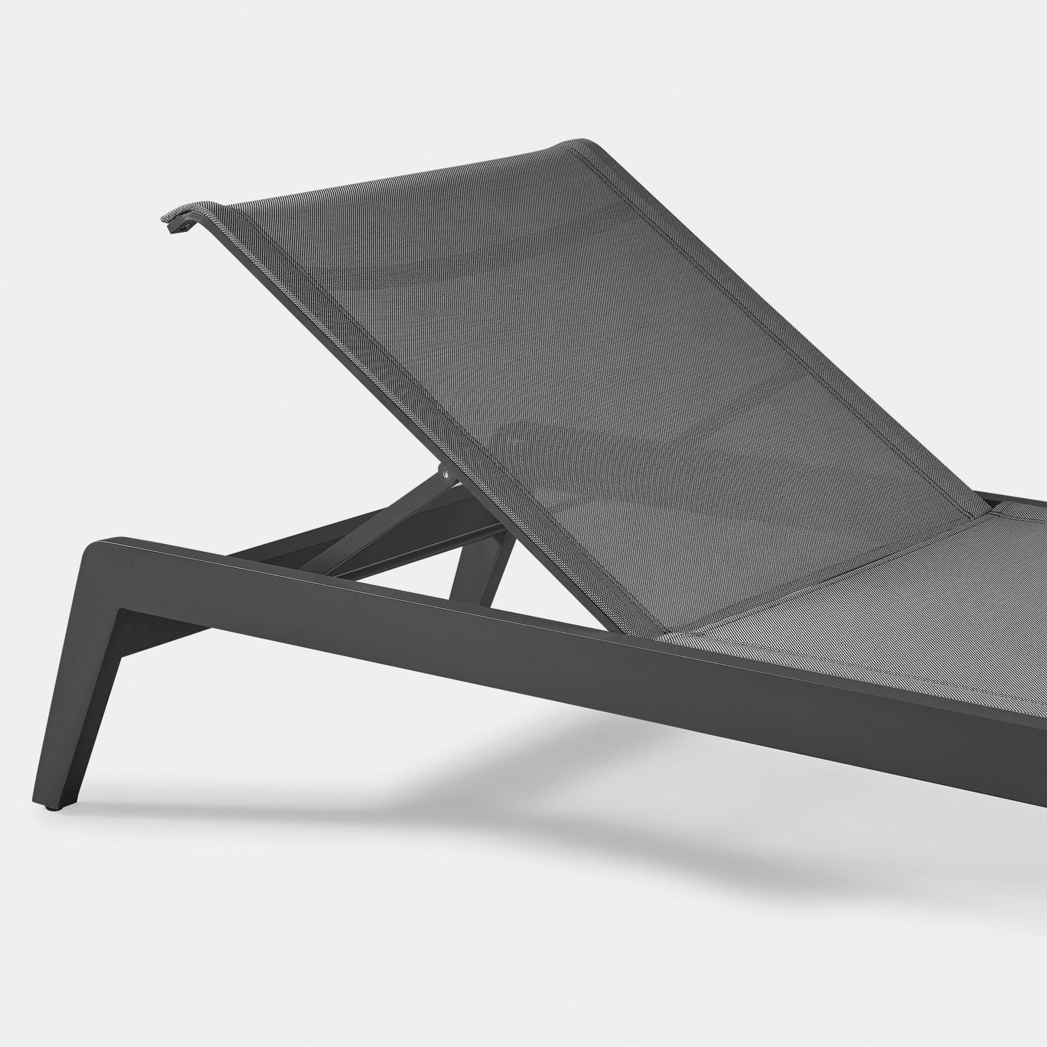 Pacific Aluminum Angled Sun Lounge - Image 5